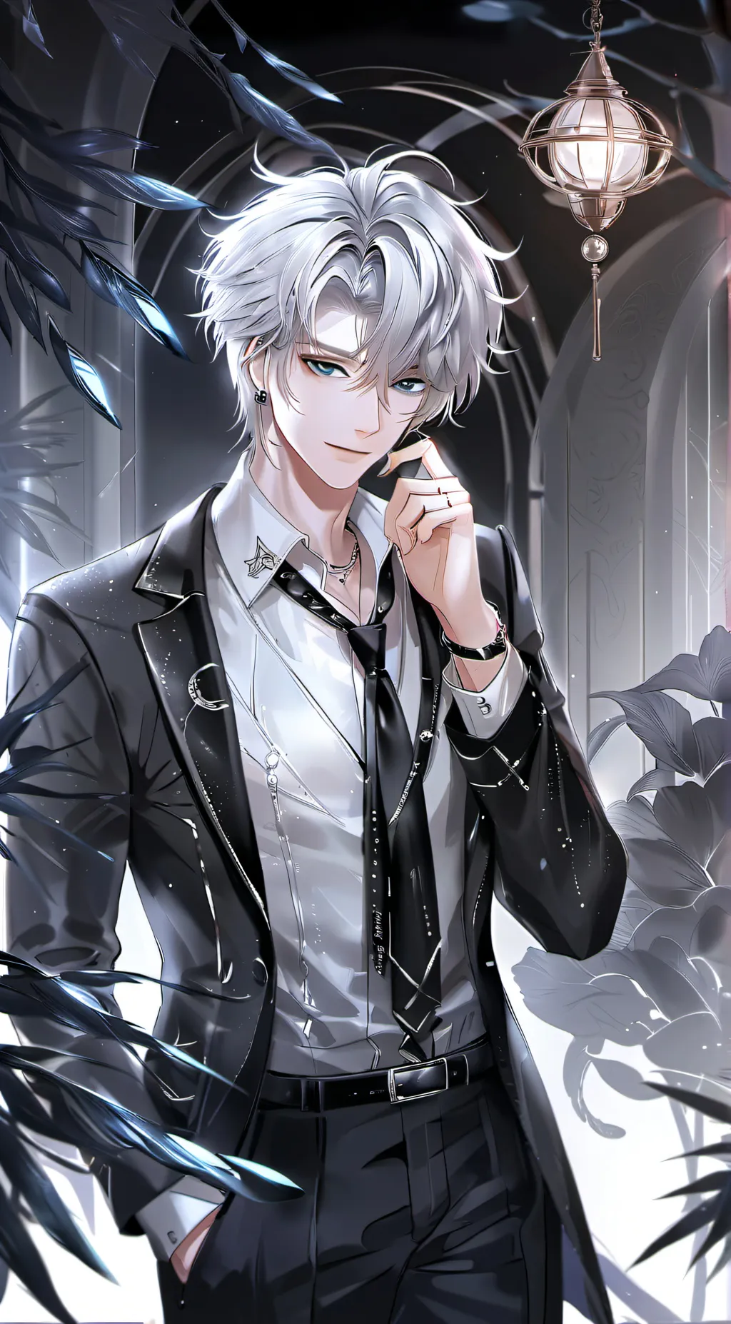 ai character: Lavie  background