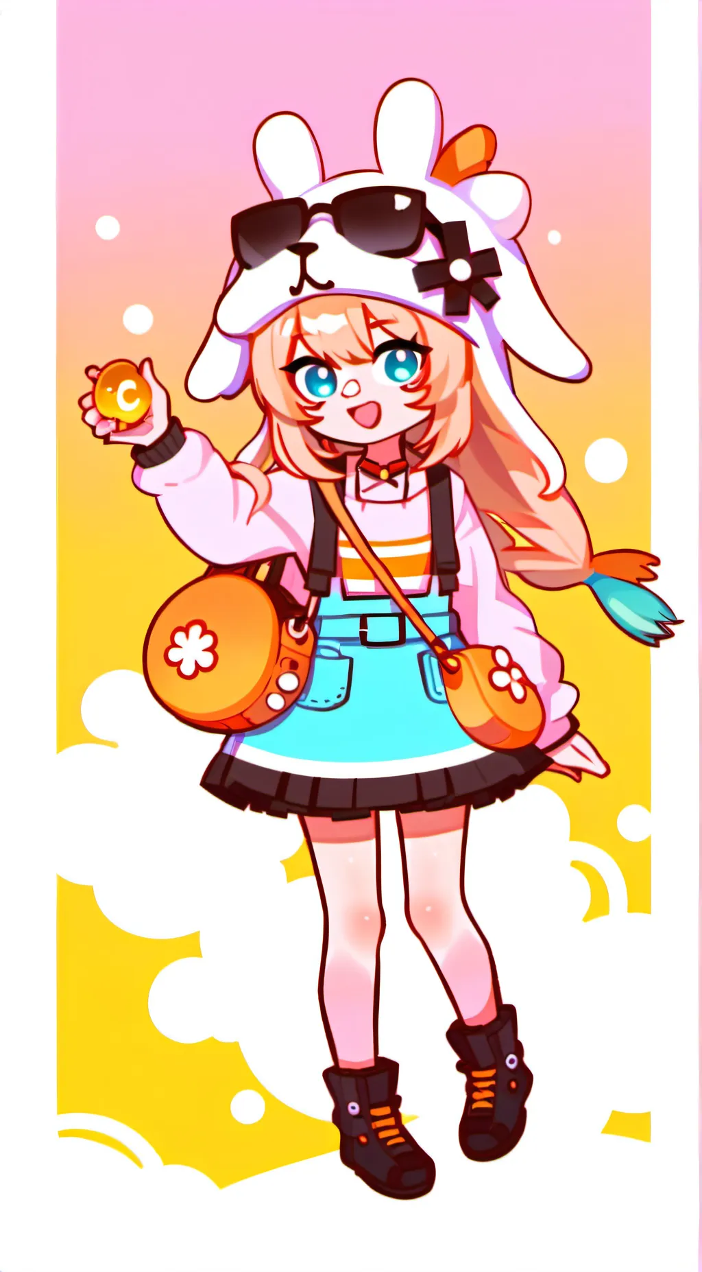 ai character: Mika rou  background