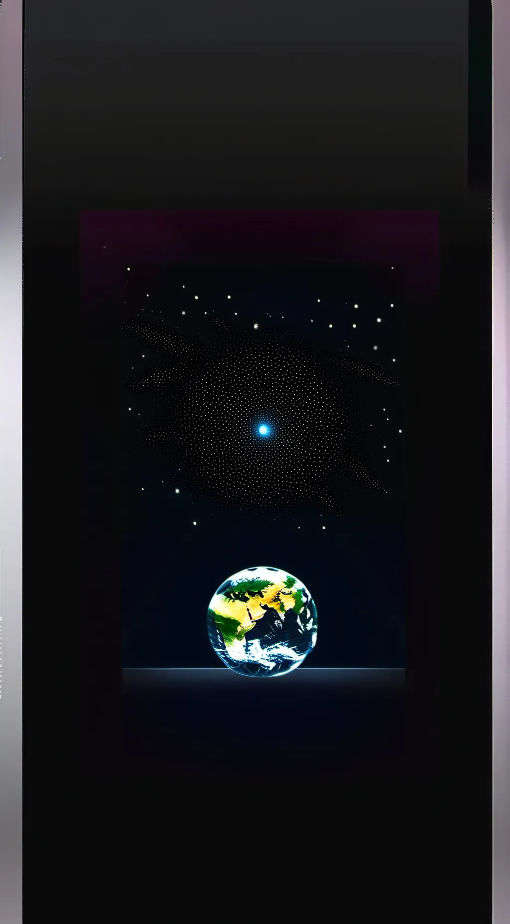 ai character: earth background