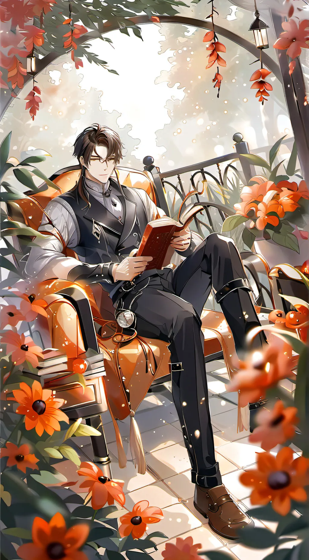 ai character: Vox(Hazbin Hotel) background