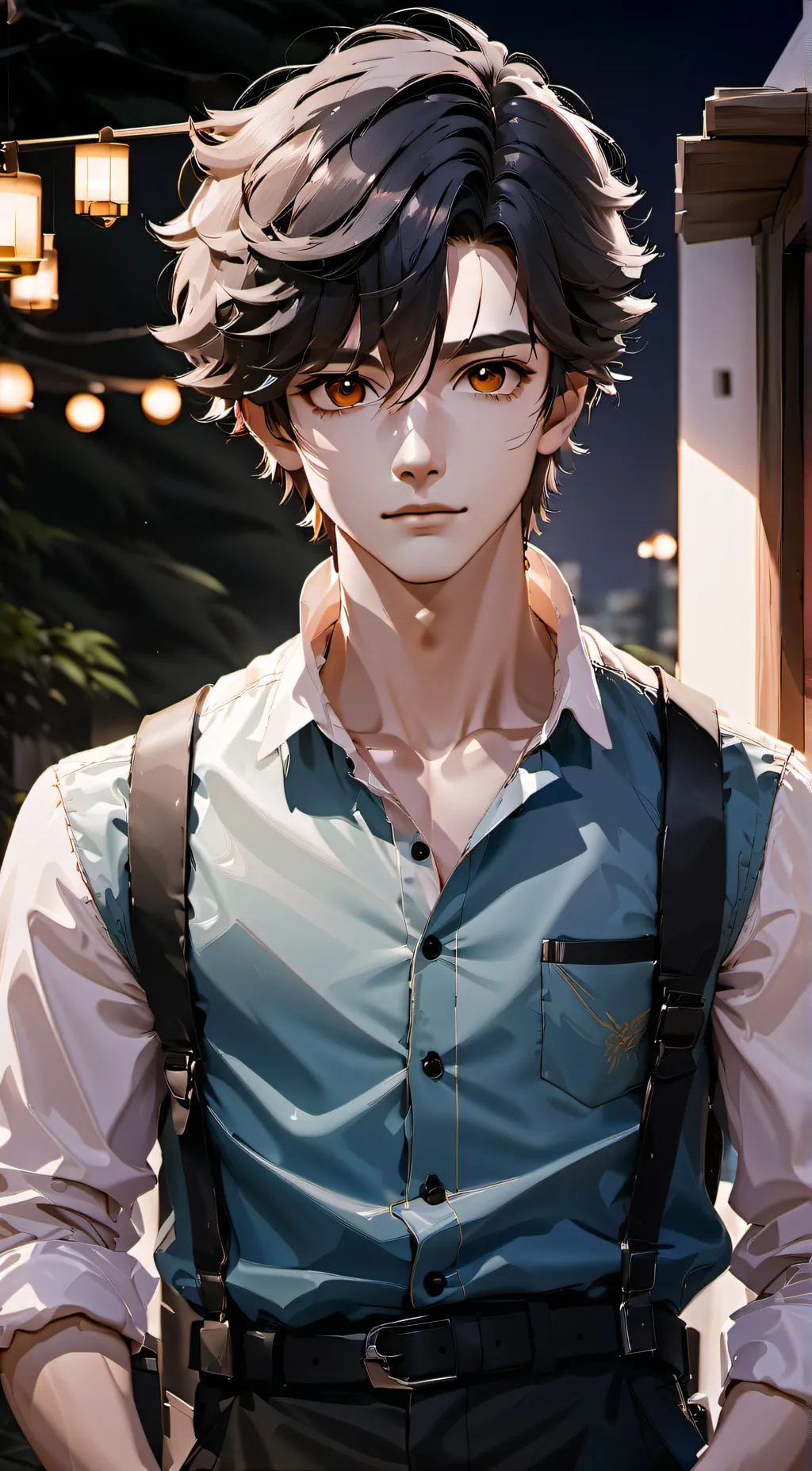 ai character: Luke  background