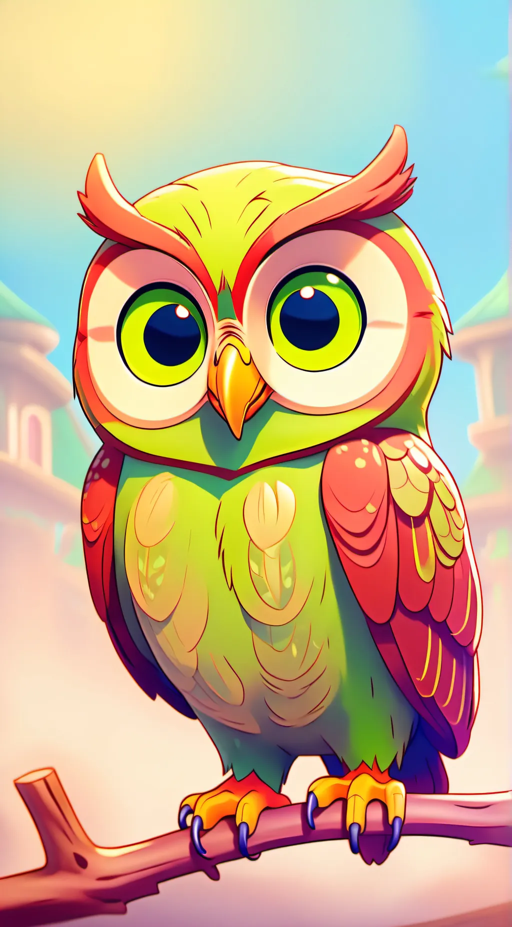 ai character: Duolingo background