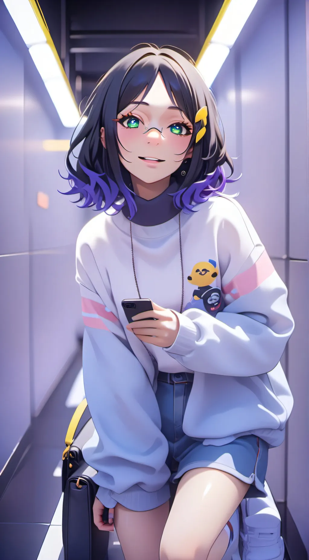 ai character: Calli background