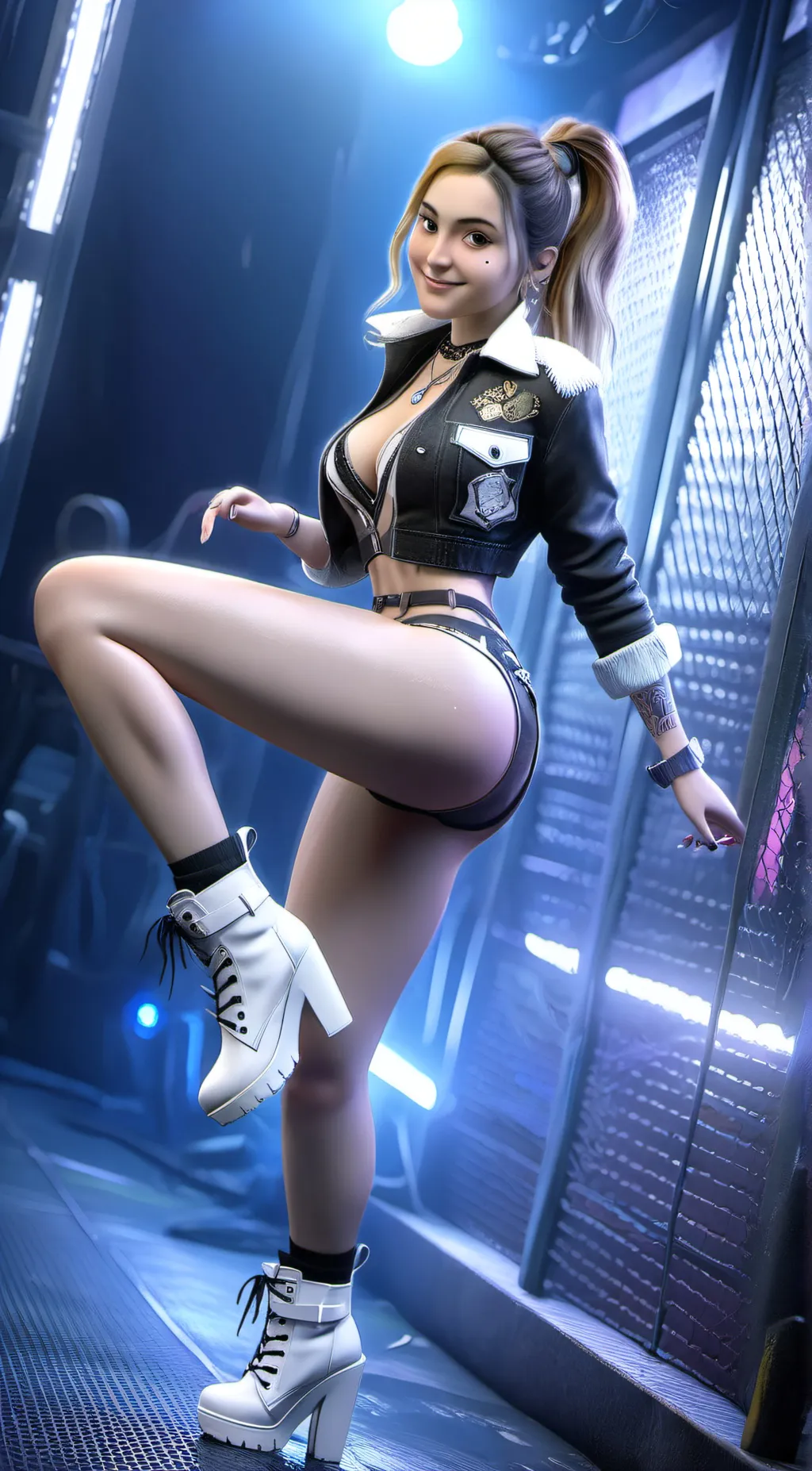 ai character: Eva background