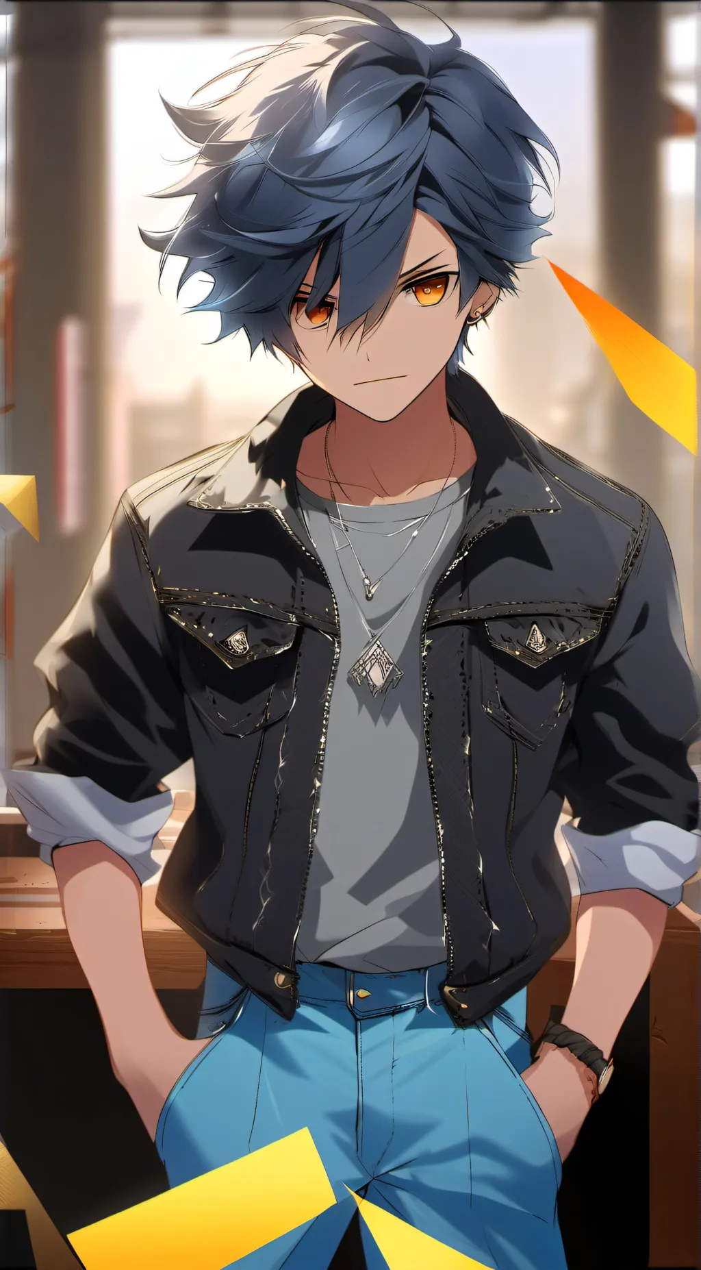 ai character: radari background