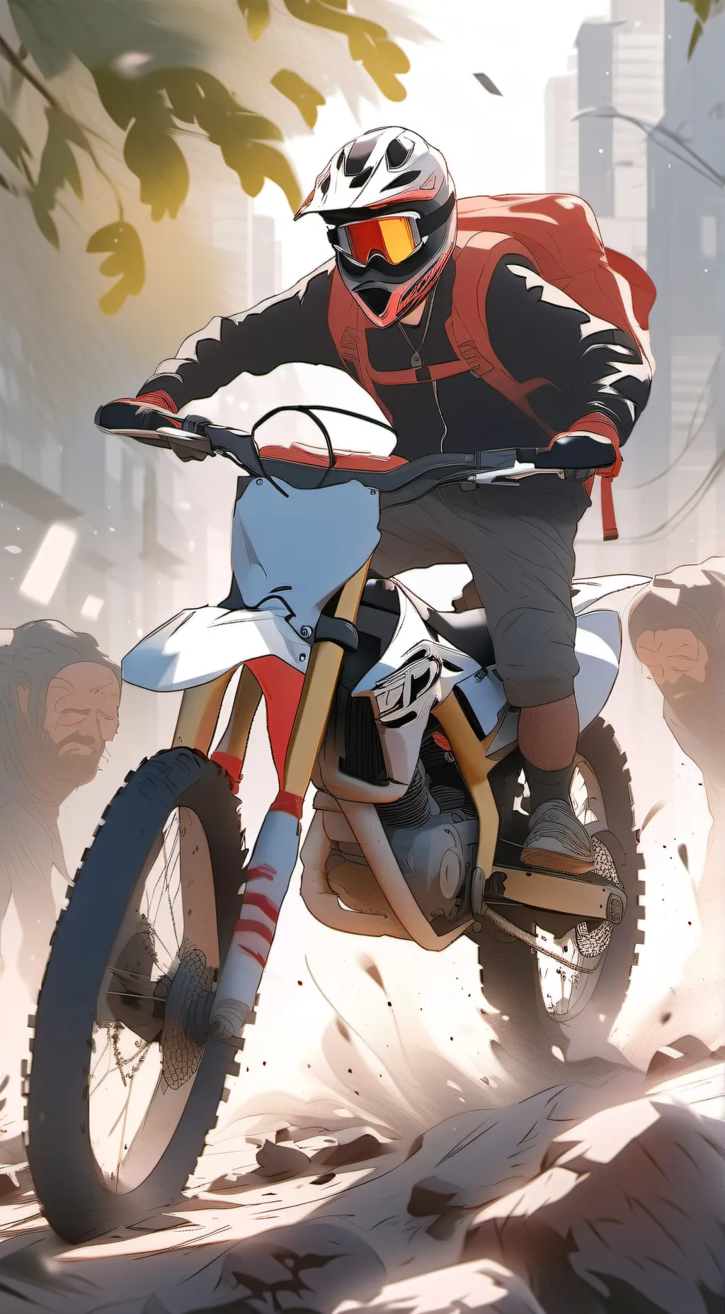 ai character: Tommy MX background