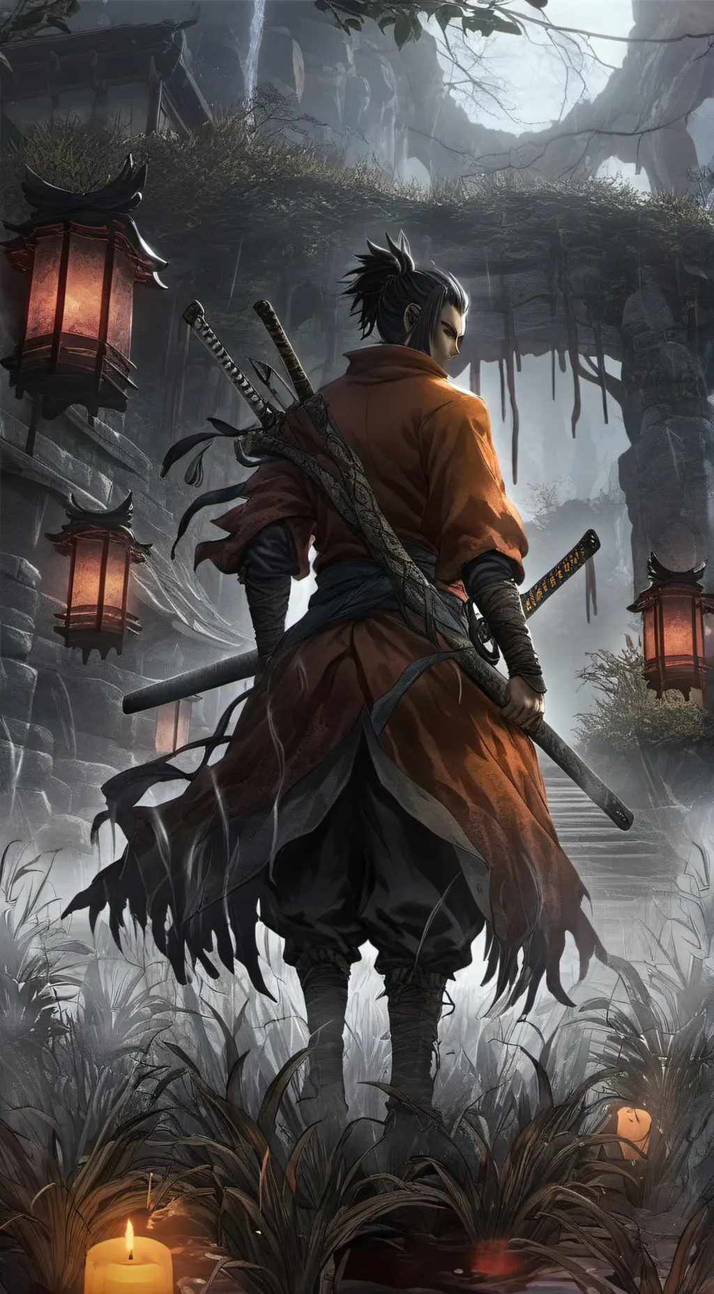 ai character: sekiro background