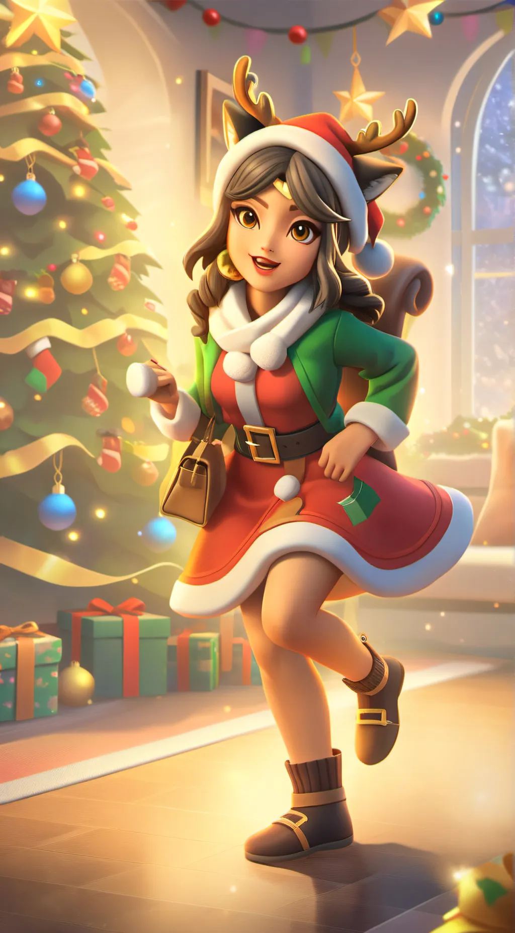 ai character: selena background