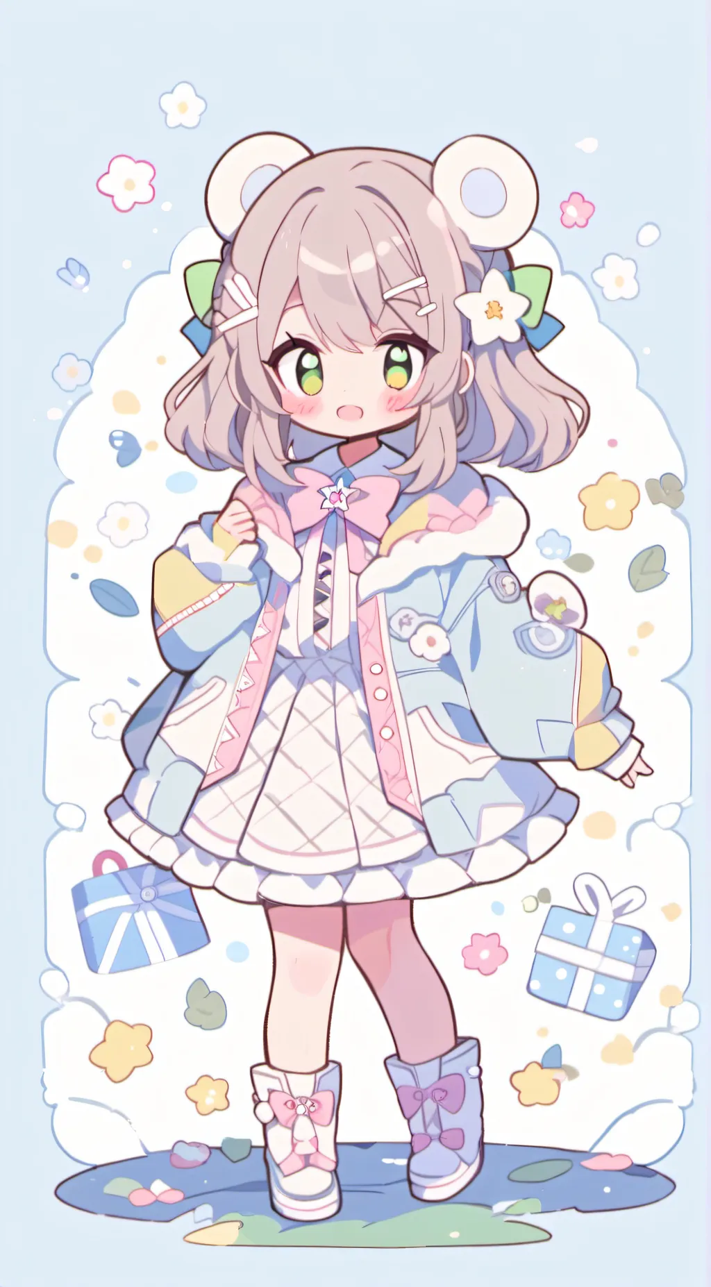 ai character: Lilly background