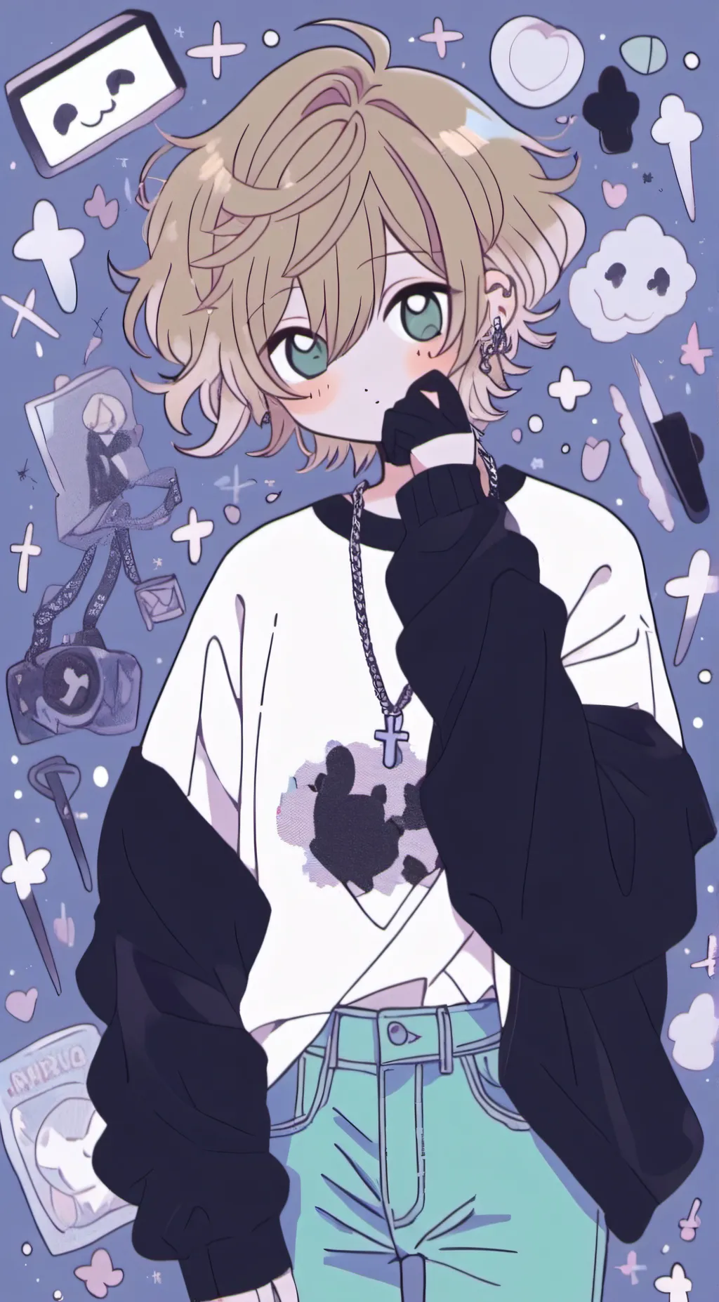 ai character: sam background