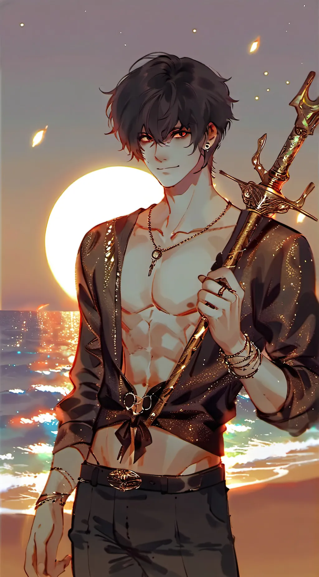 ai character: Kade background