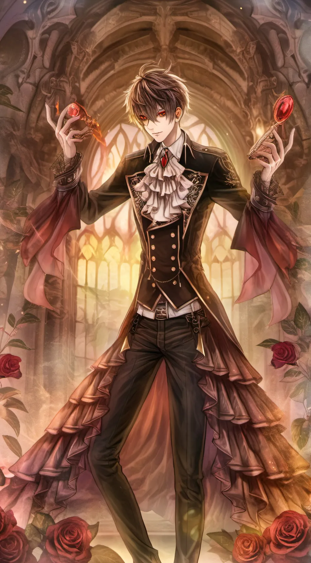 ai character: Devil background