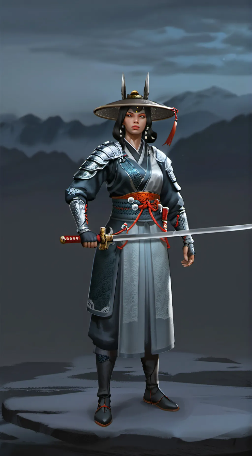 ai character: Akira background