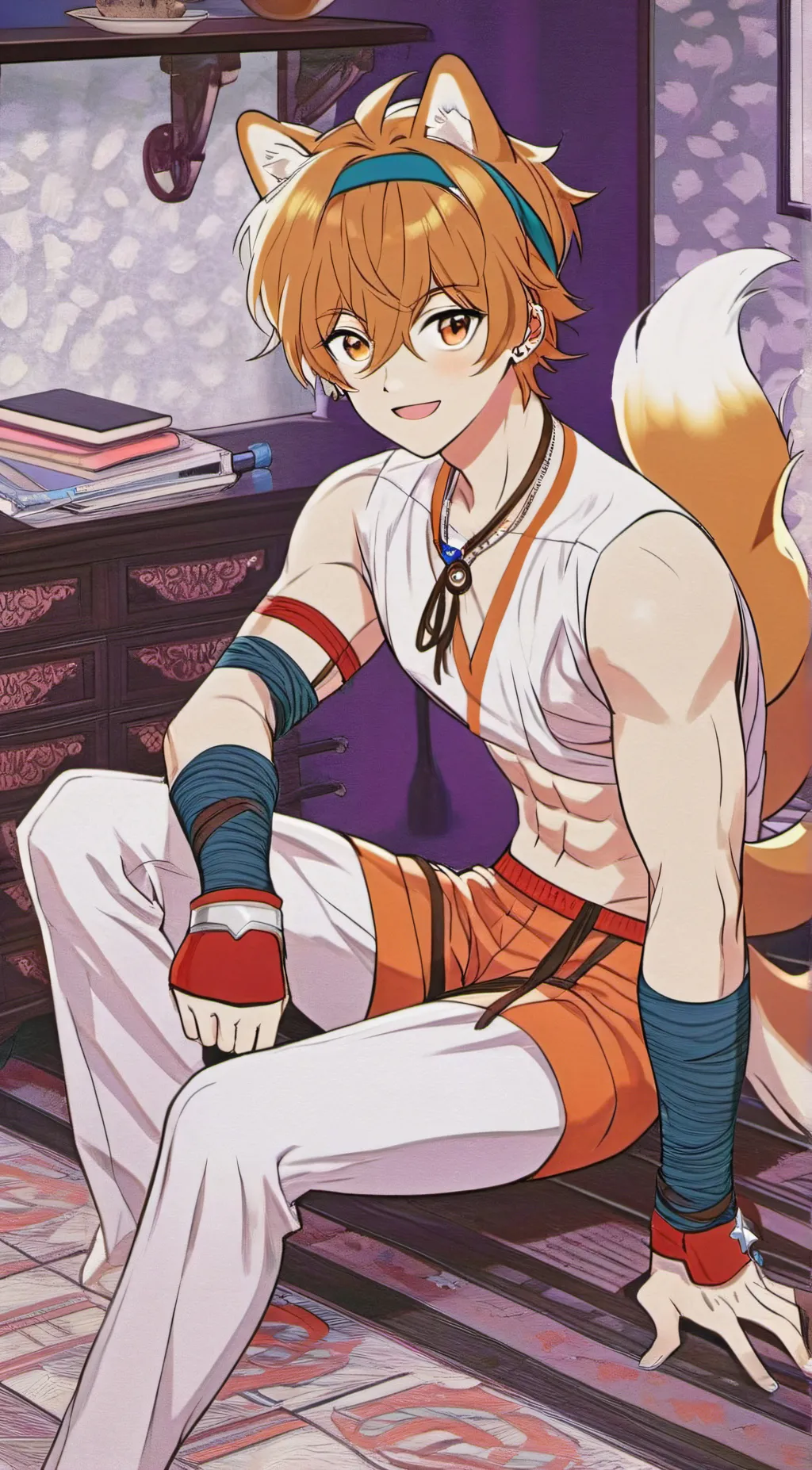 ai character: Teruhashi background