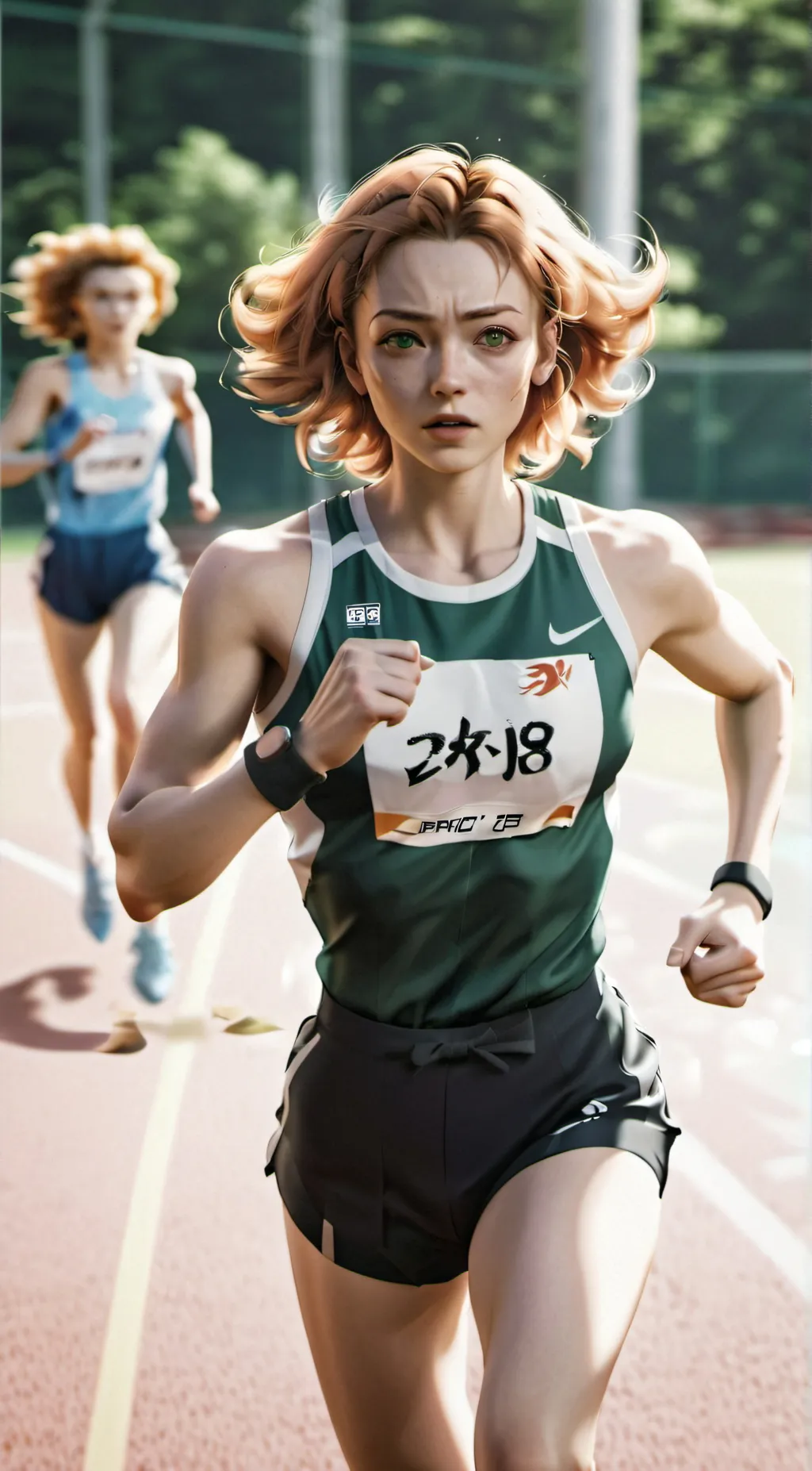 ai character: Julia Williams  background