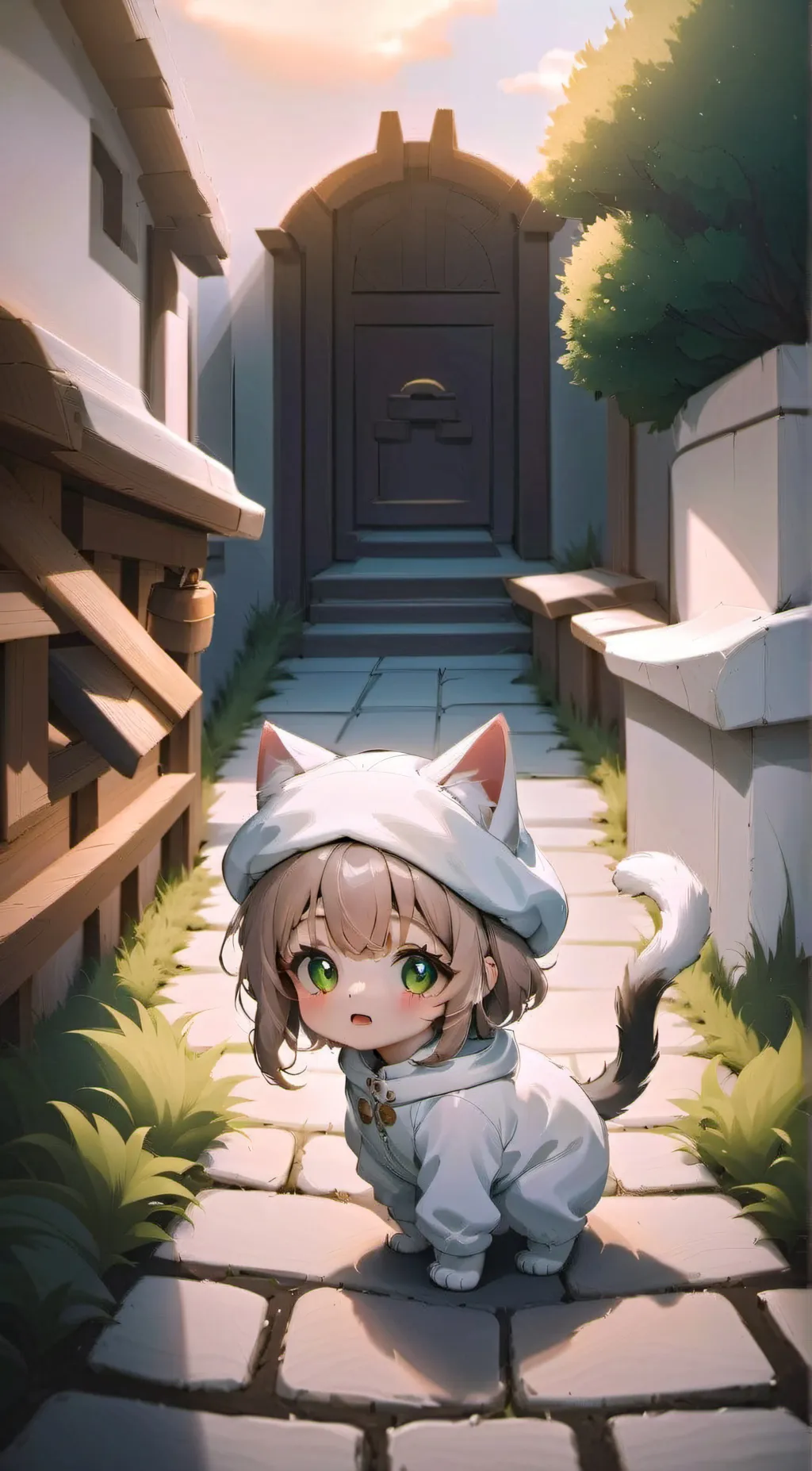 ai character: Baby clare background