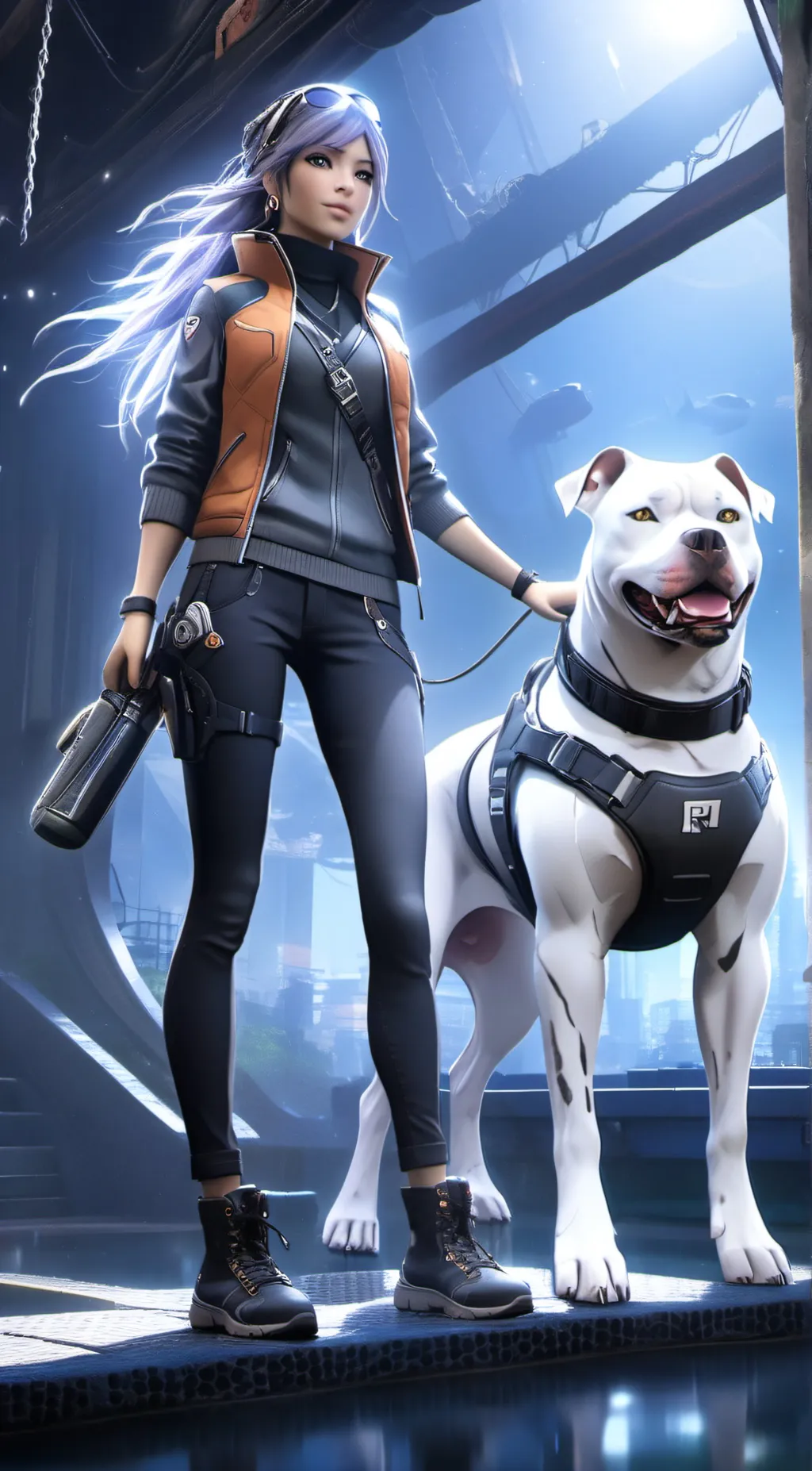 ai character: Phoenix  background