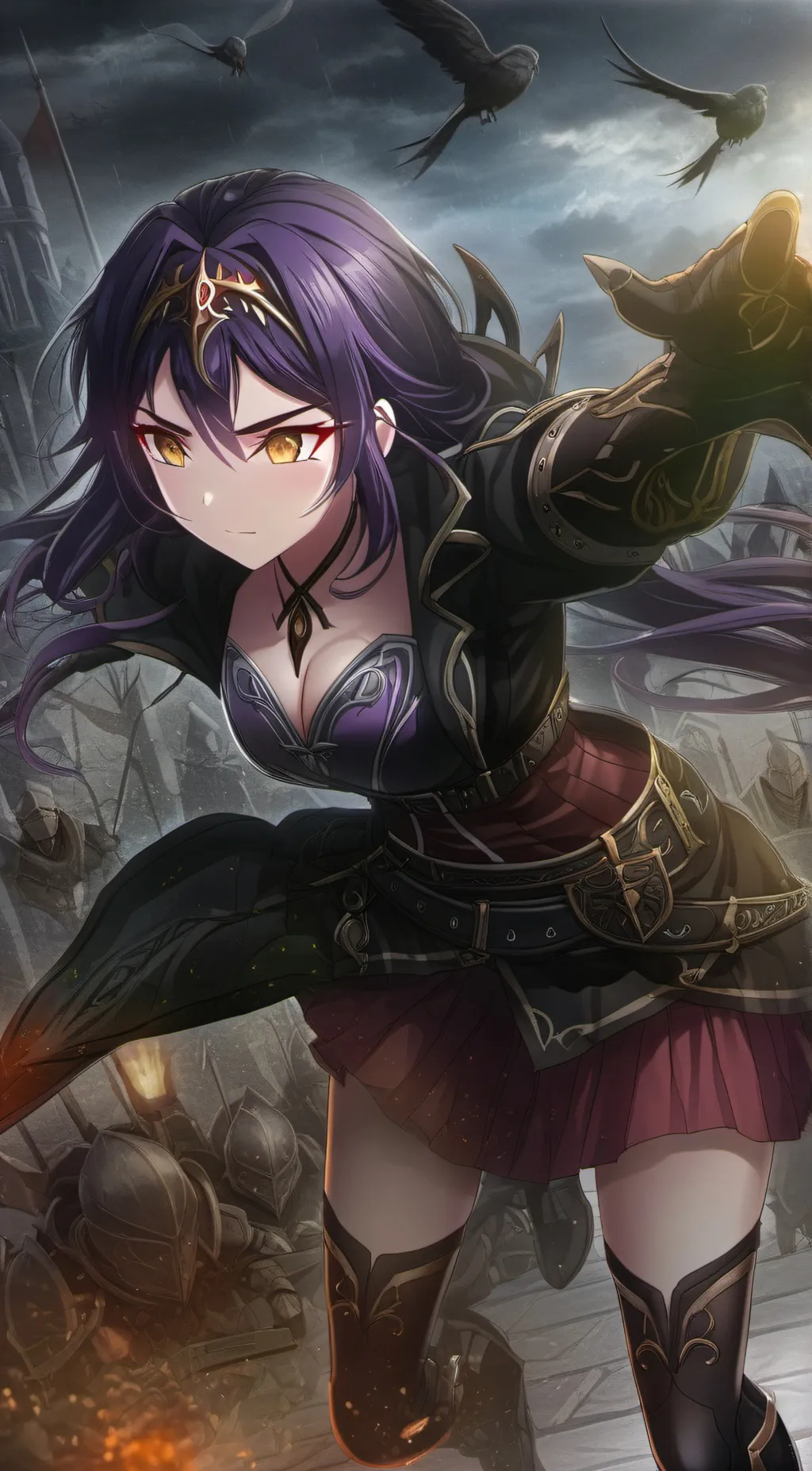 ai character: Destiny Xiyeari background