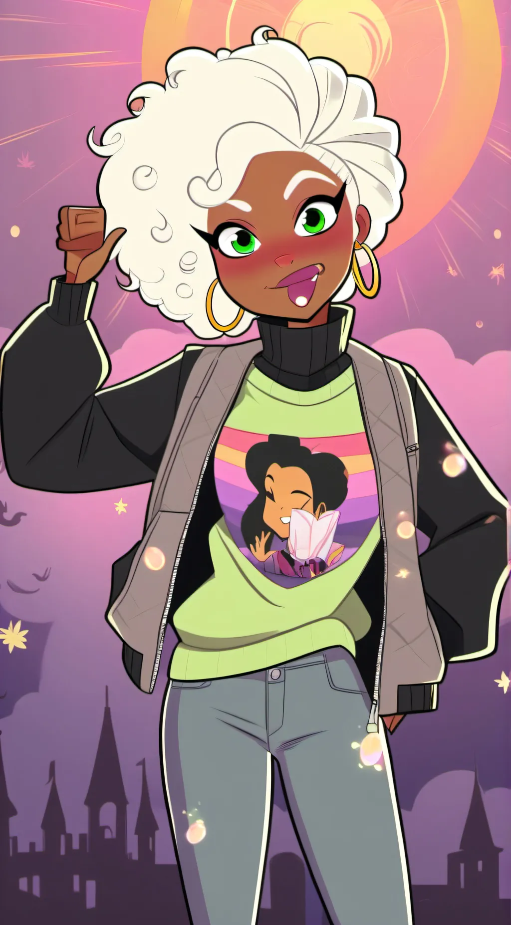 ai character: Kadja  background