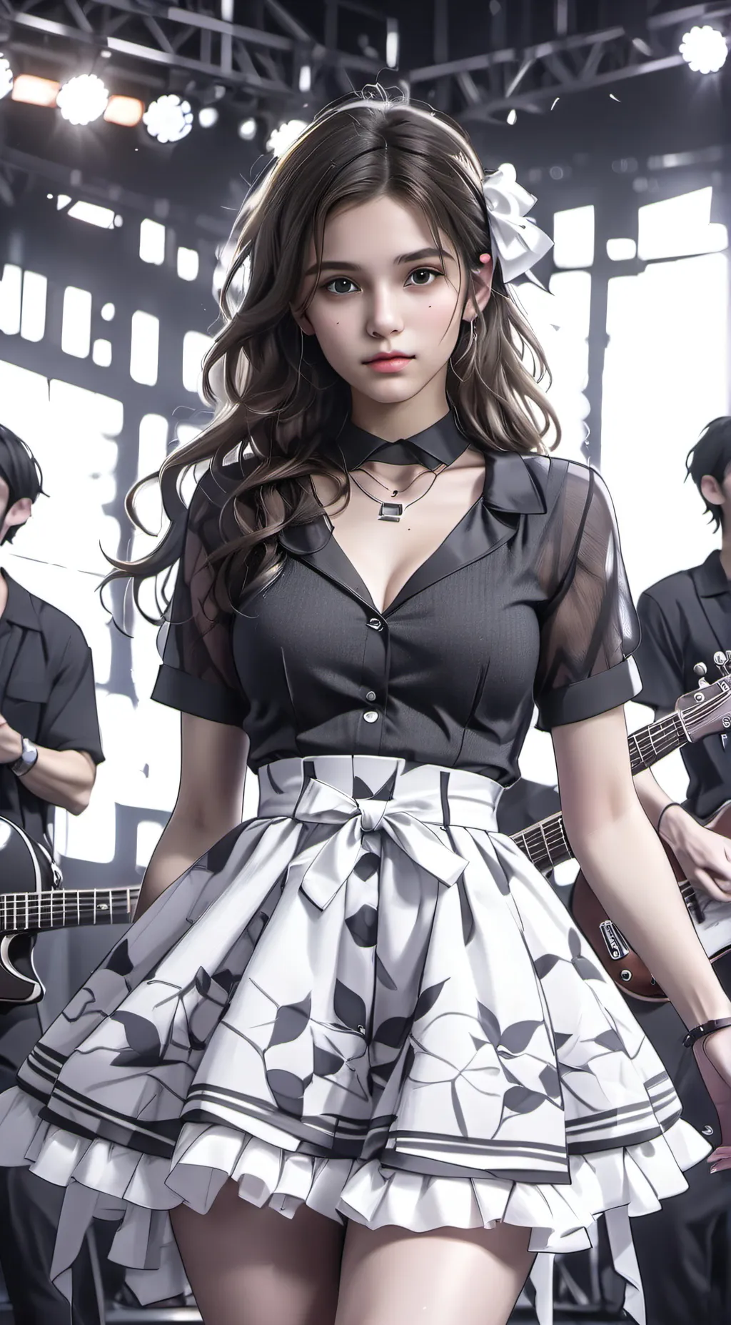 ai character: Miku background