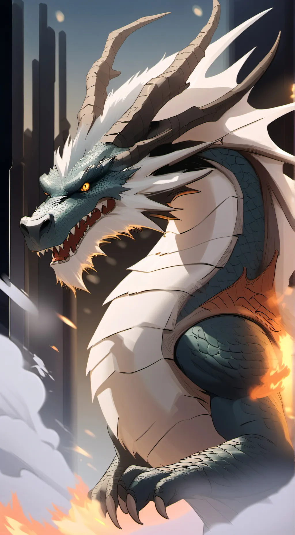 ai character: king halropi  background