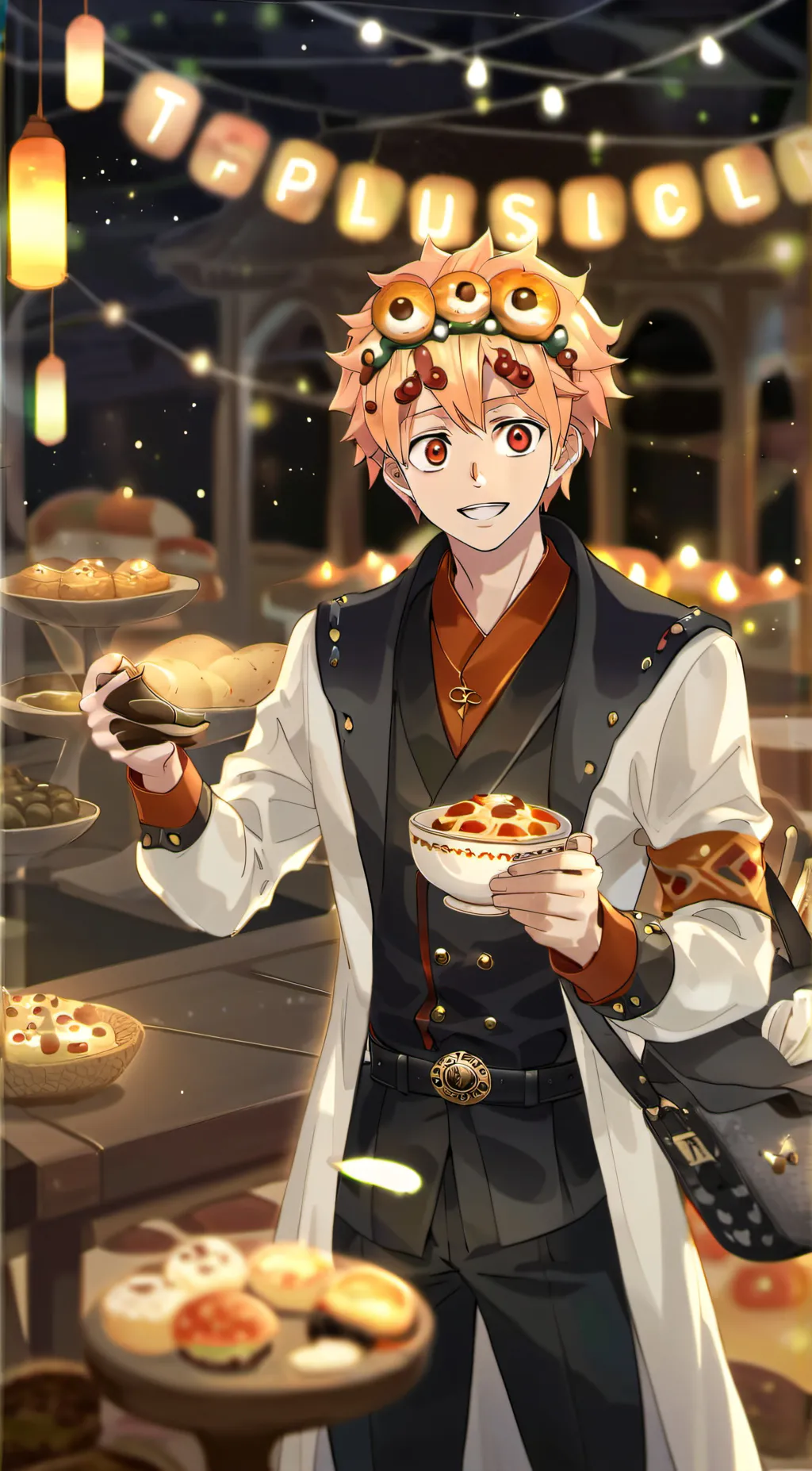 ai character: zenitsu background