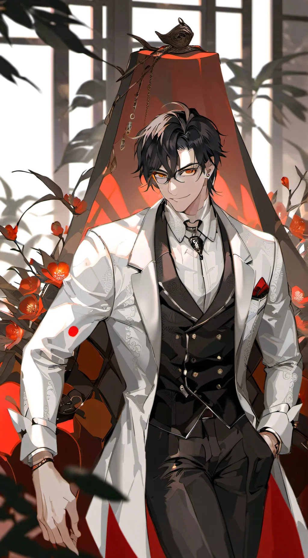 ai character: John  background