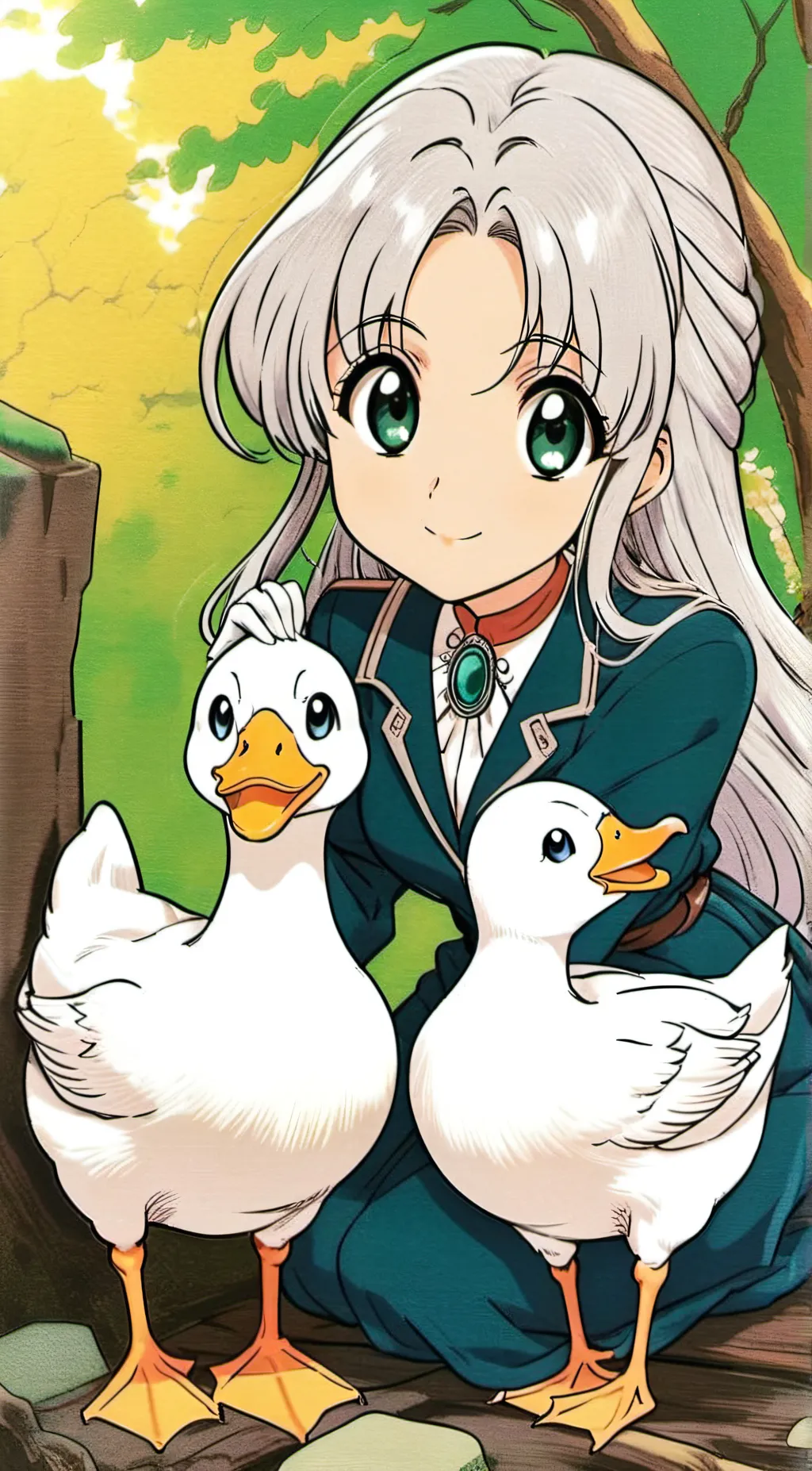 ai character: J x V x N background