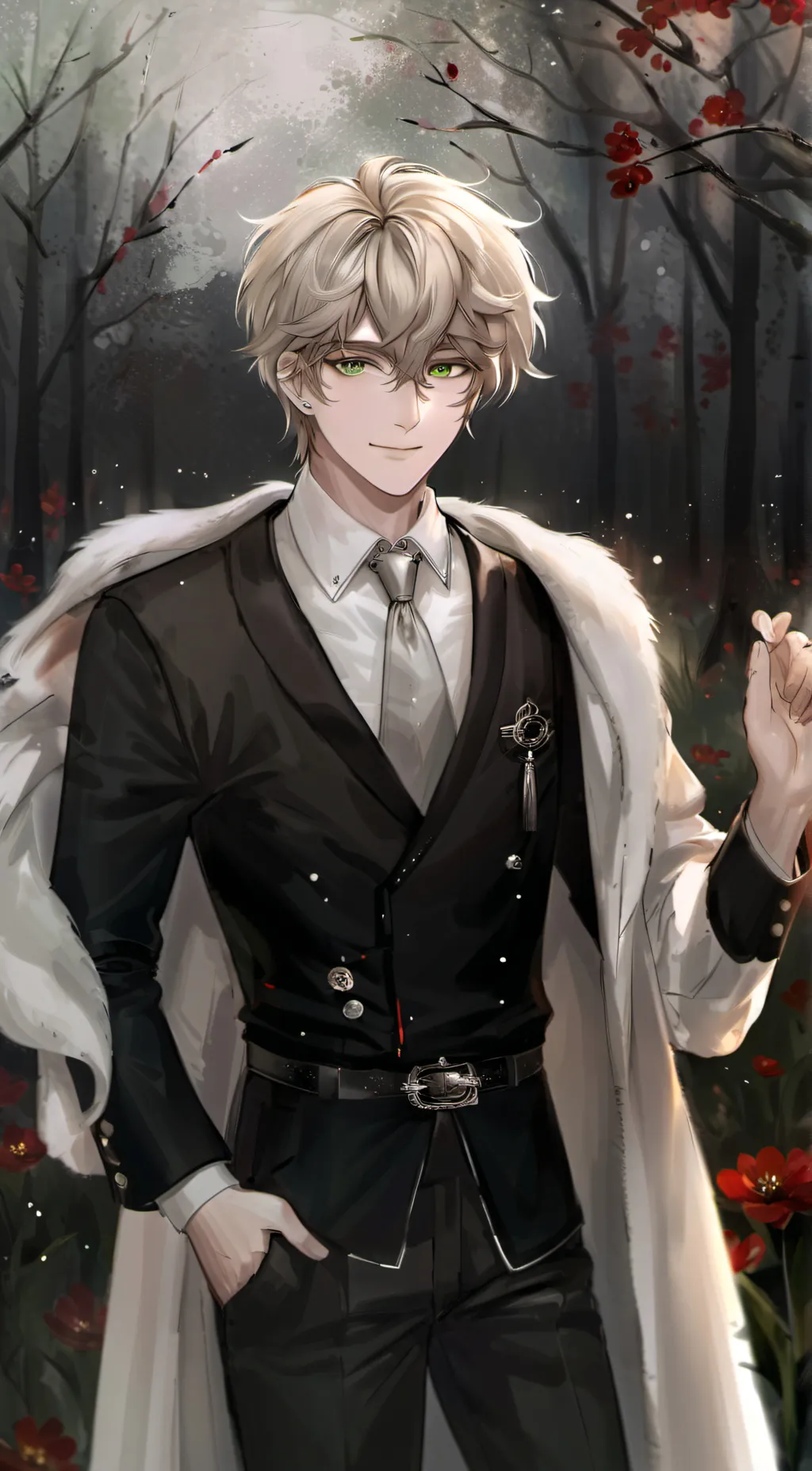 ai character: Michael  background