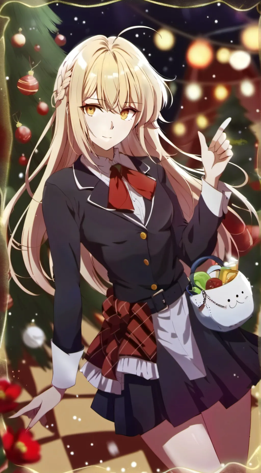 ai character: Tina background