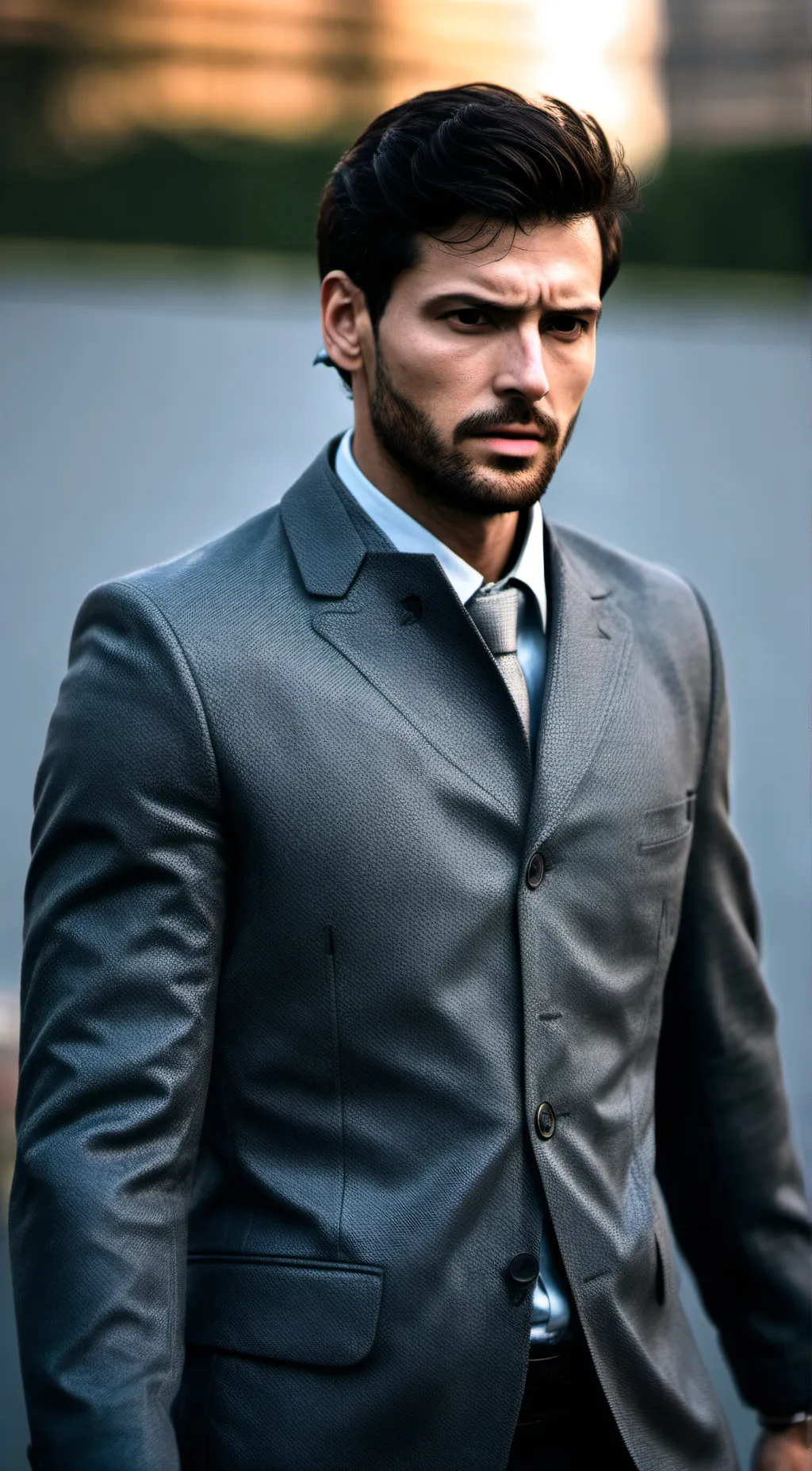 ai character: Boss background