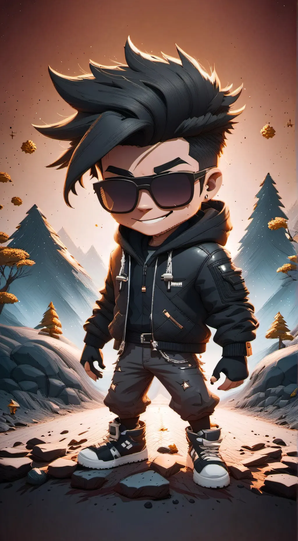 ai character: Salty (SSN) background