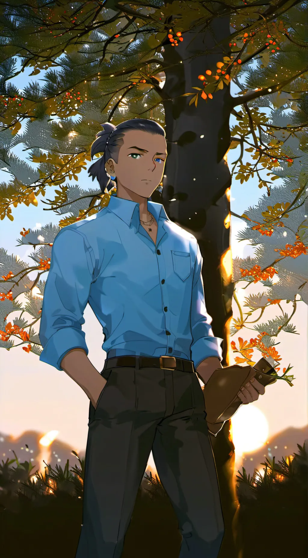 ai character: Sokka background