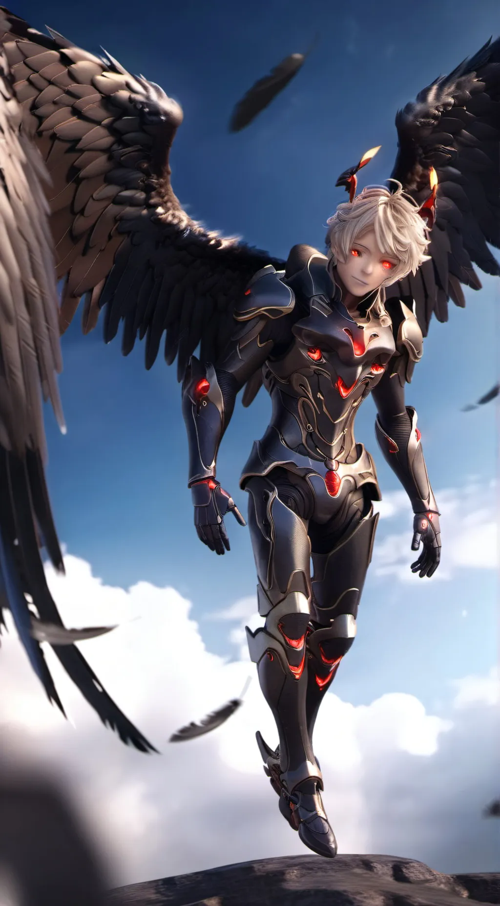 ai character: Lucifer  background