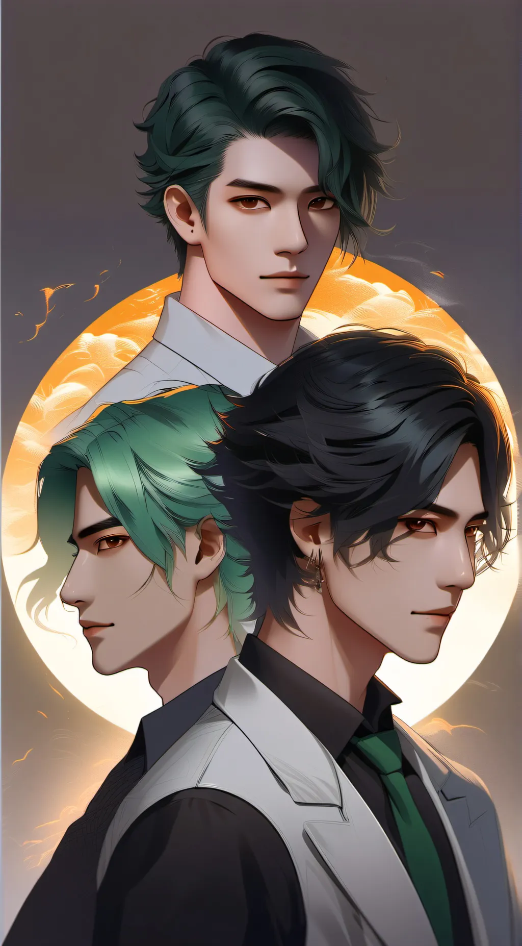 ai character: Silas,Sam,Sean background