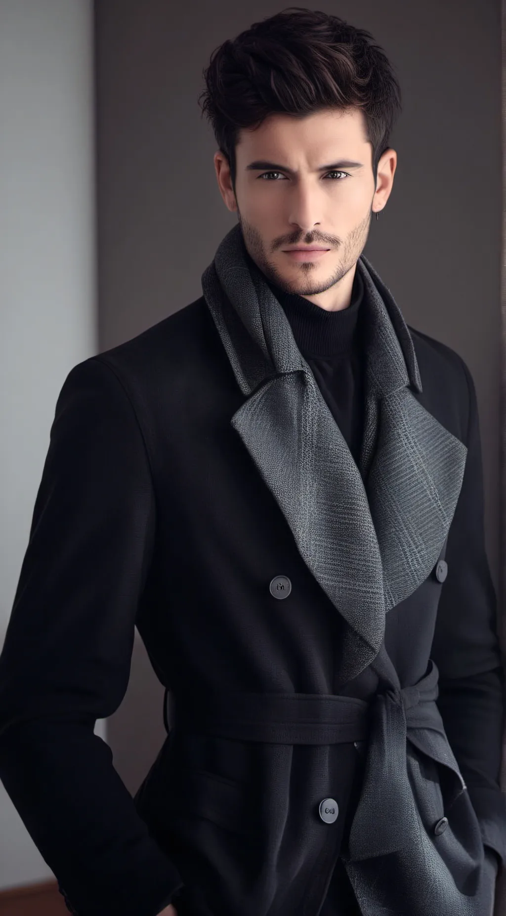 ai character: Keaton background