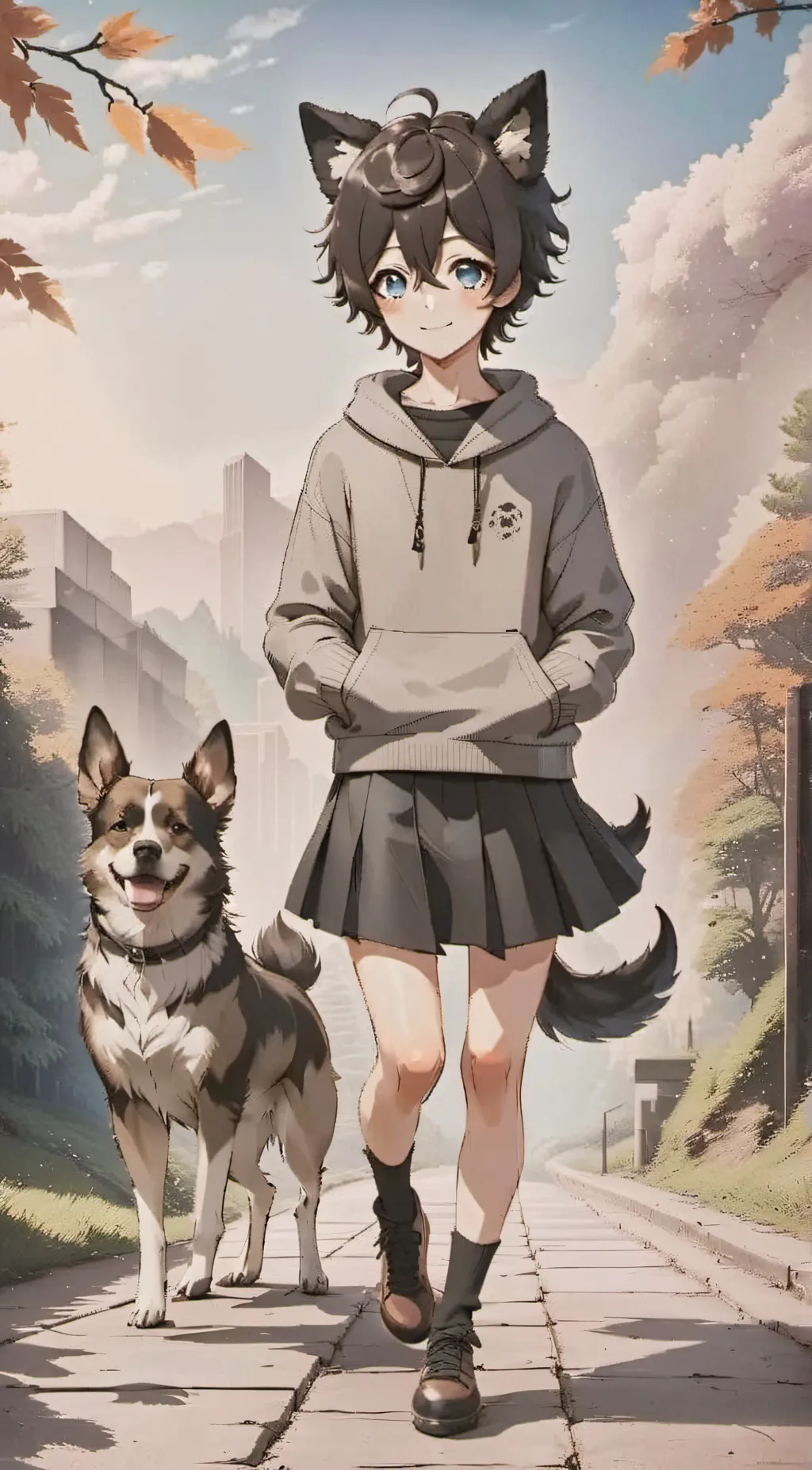 ai character: ♡Coco☆ background