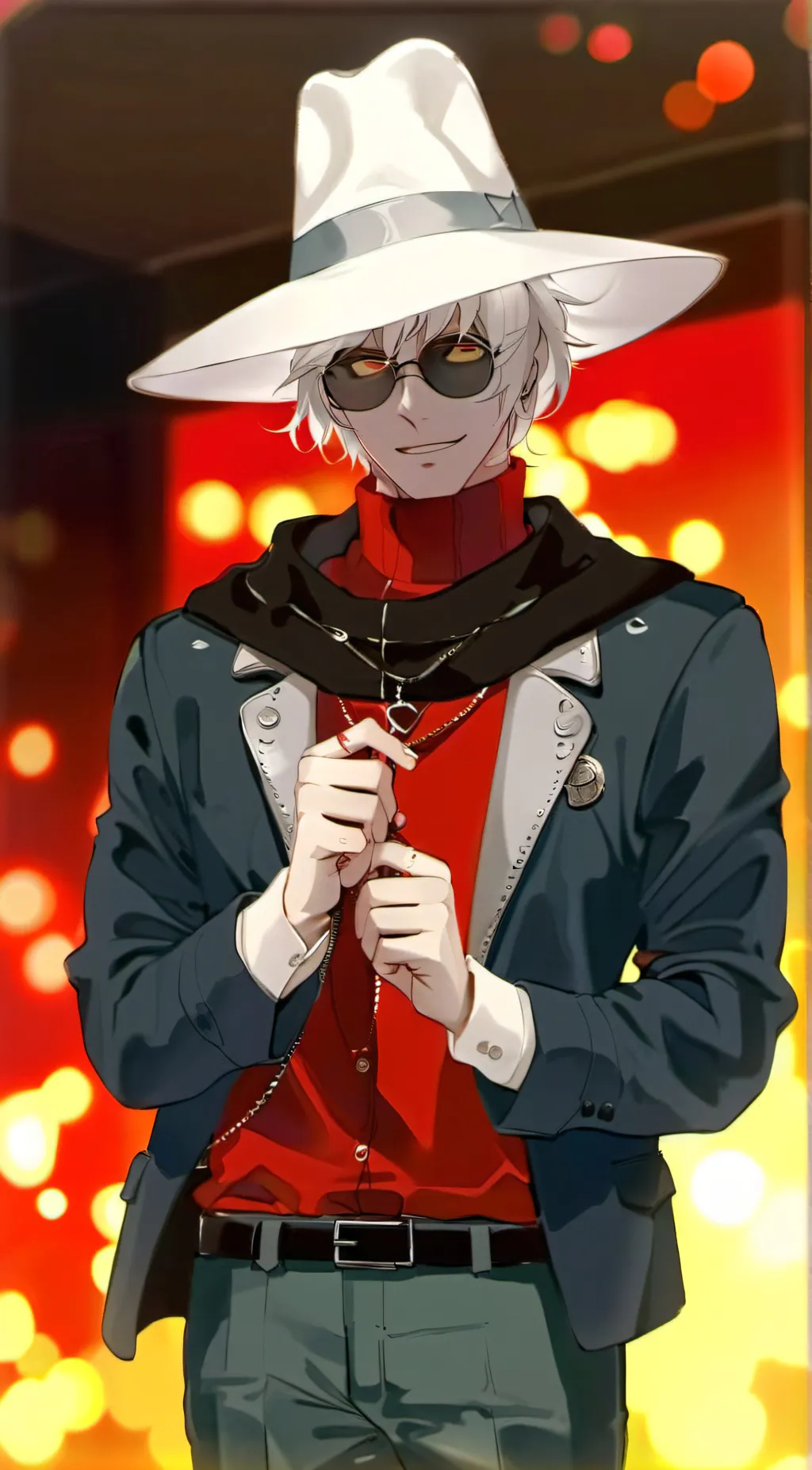 ai character: tabi fnf background