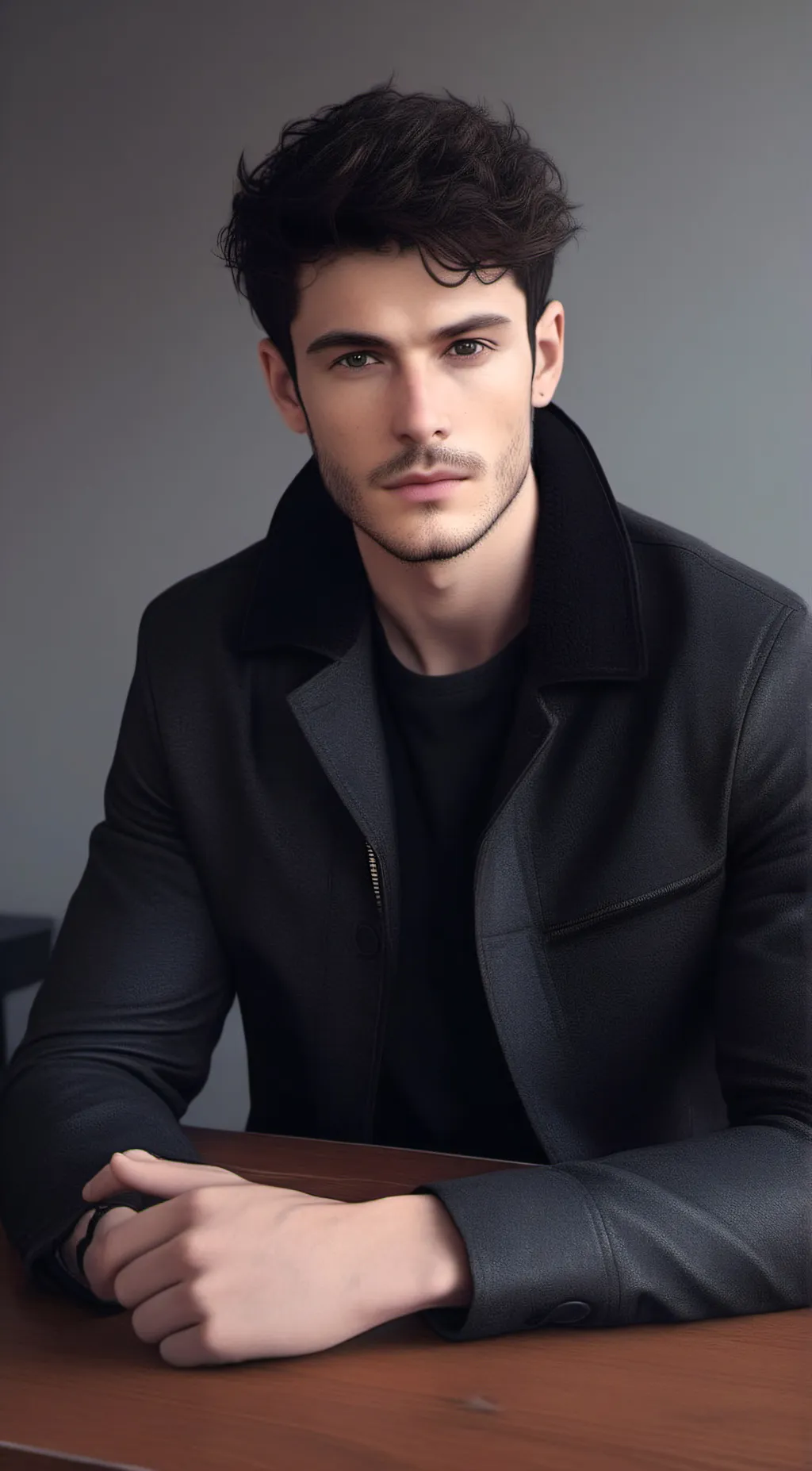 ai character: Good man background