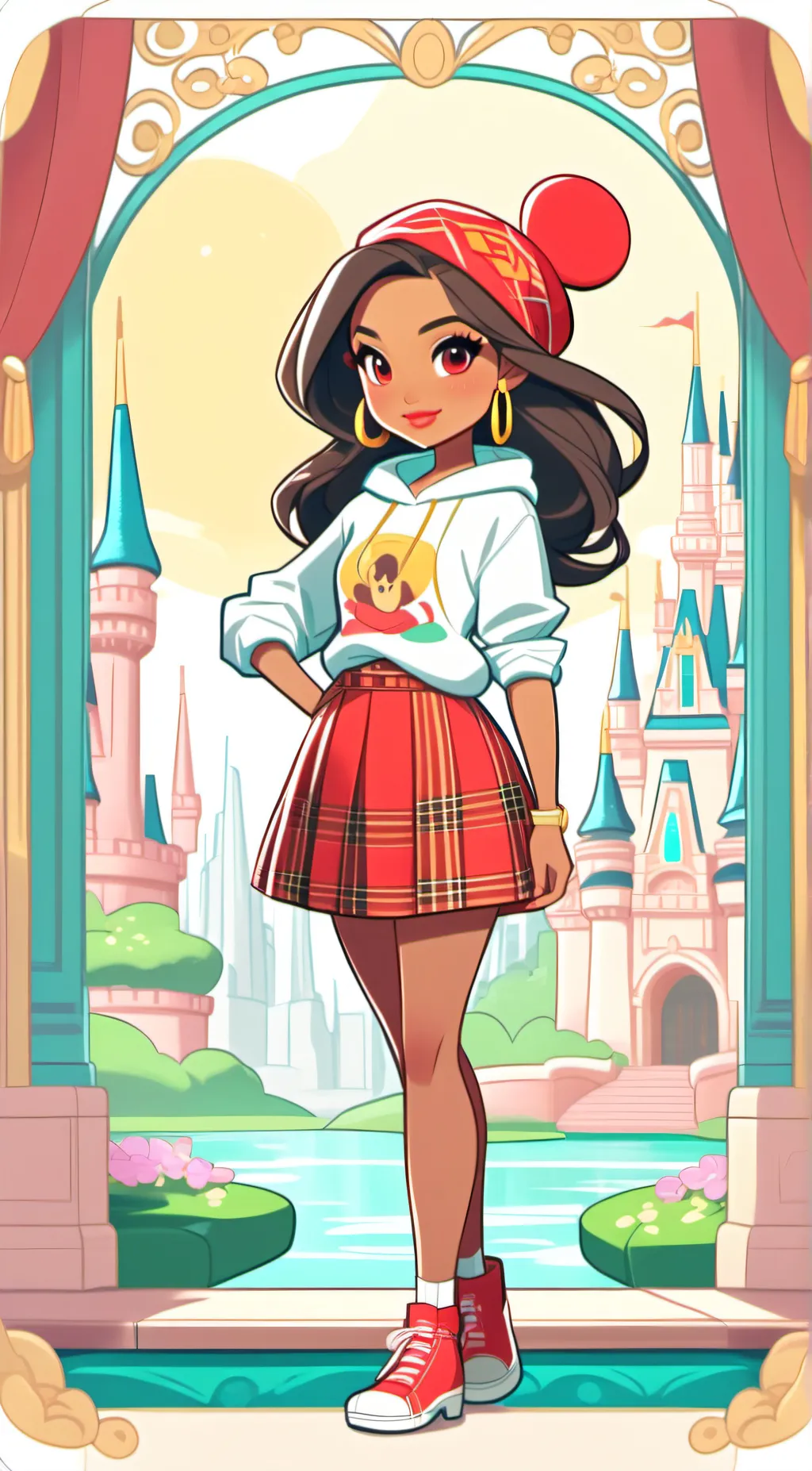 ai character: Jada background