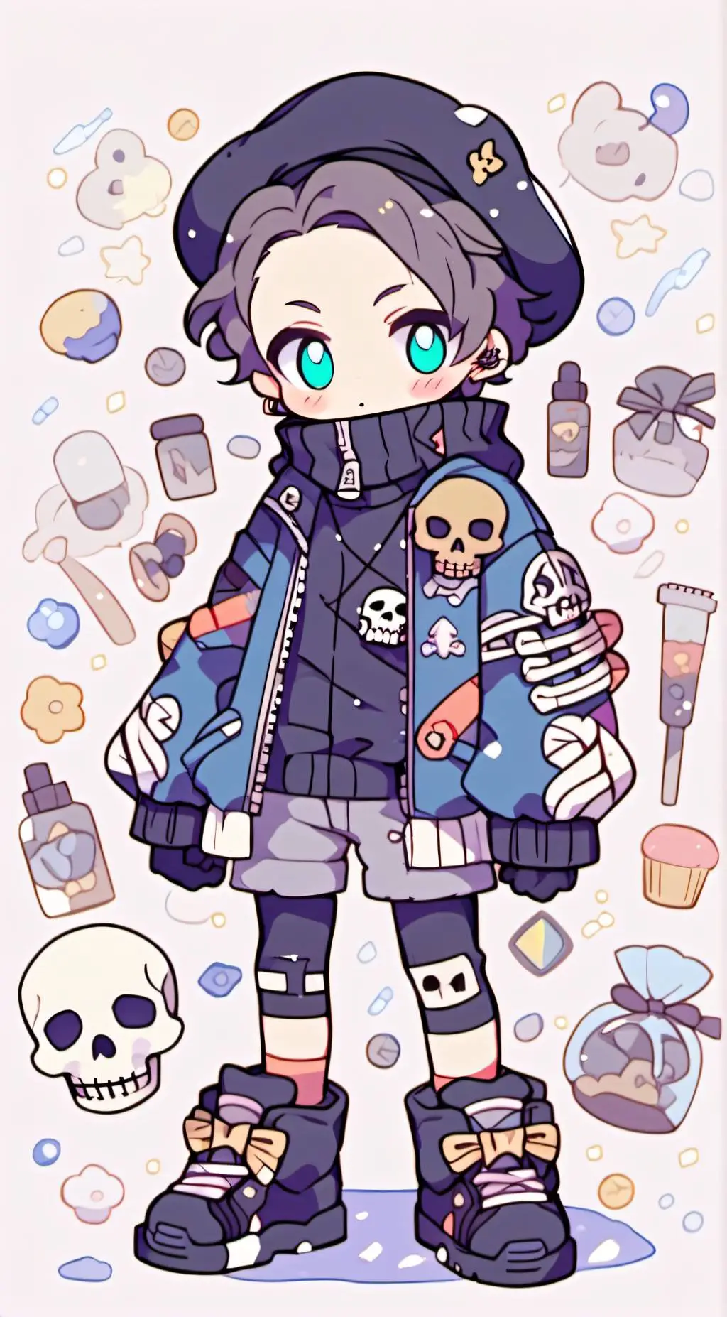 ai character: Killer x Nightmare background