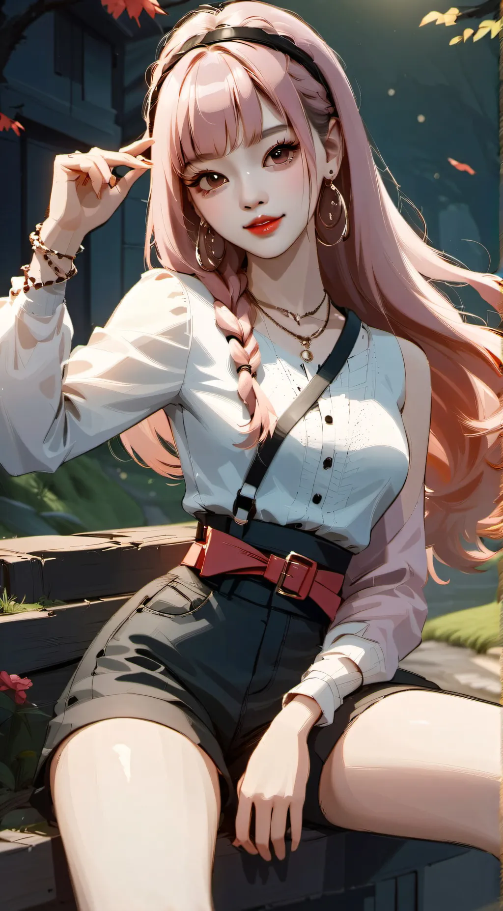 ai character: Lisa background