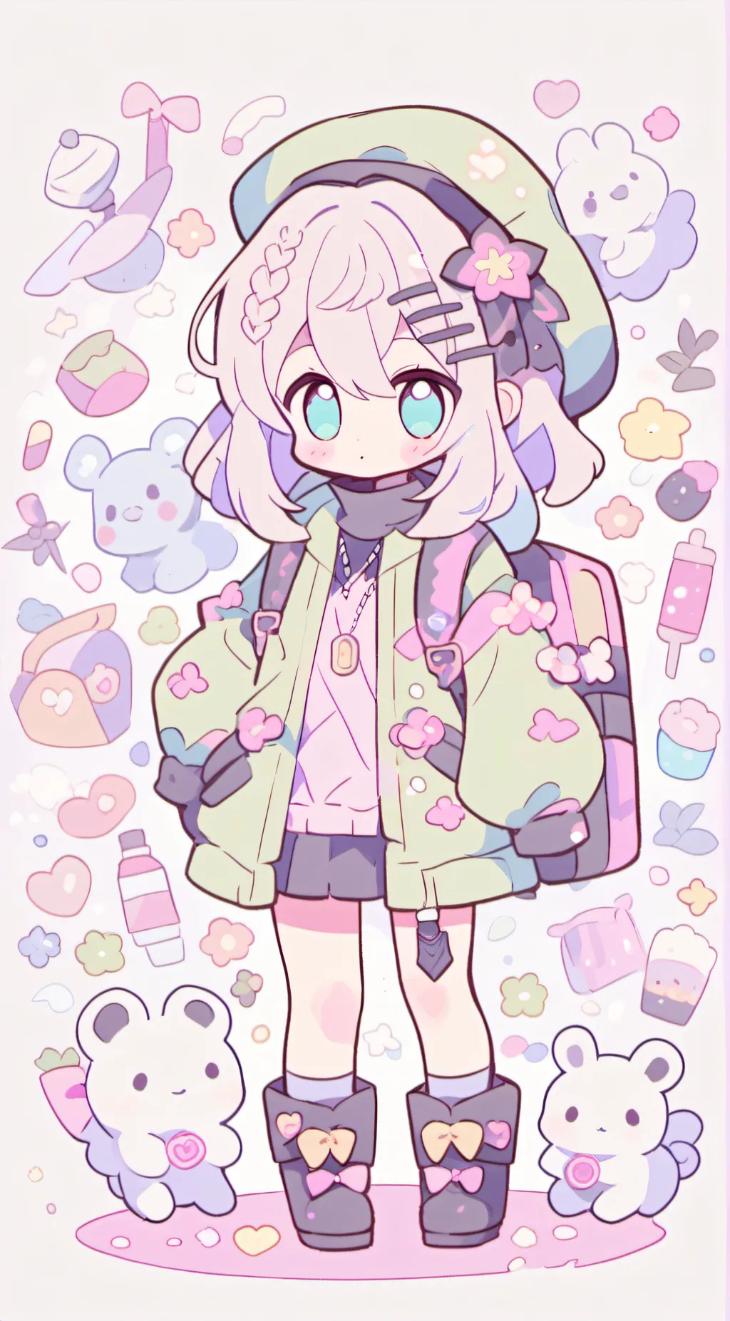 ai character: angle dust  background