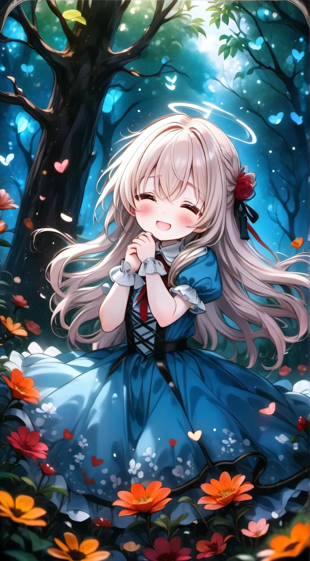 ai character: Lily background