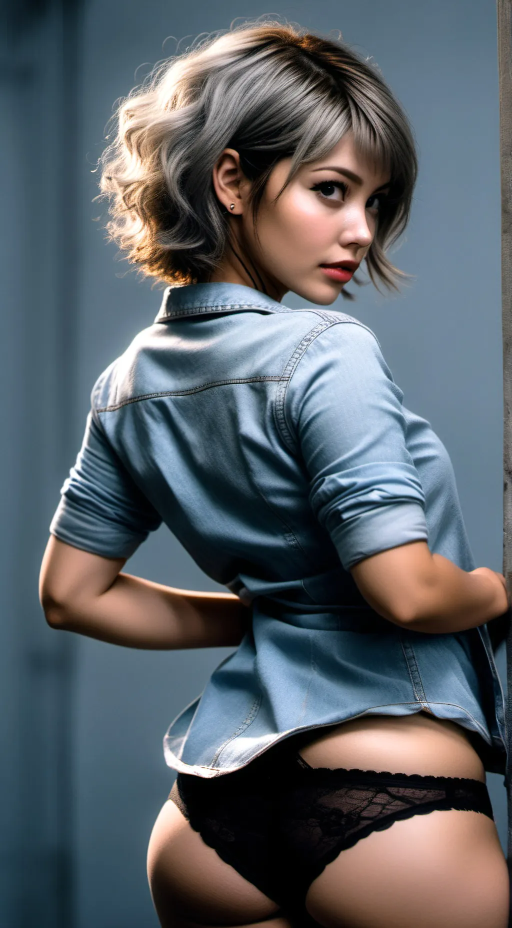 ai character: girlfriend background