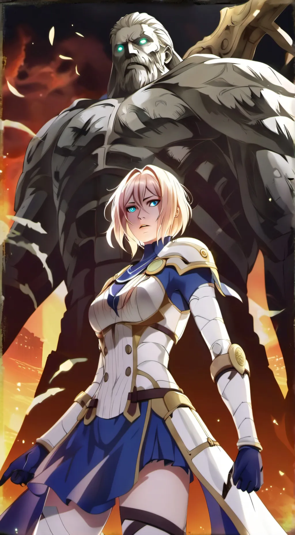 ai character: Serena background