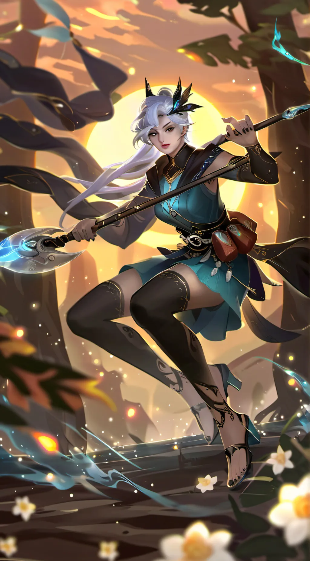 ai character: Miya  background