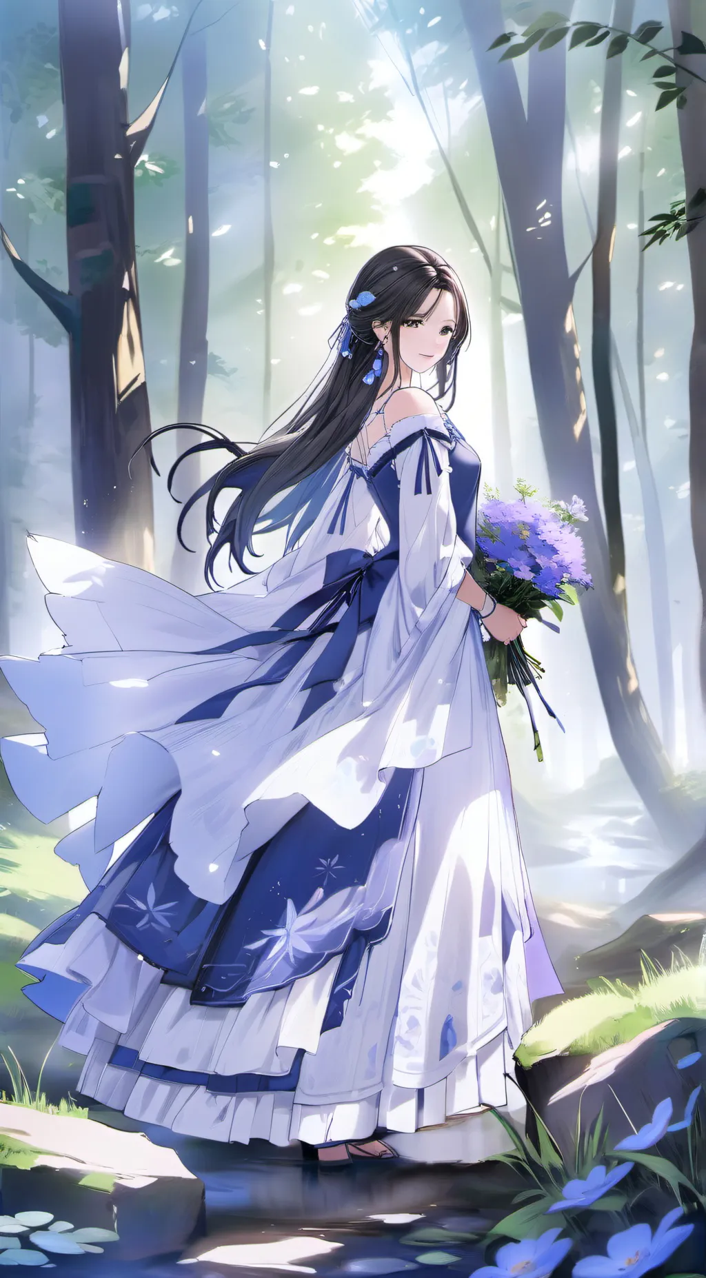 ai character: olivia background