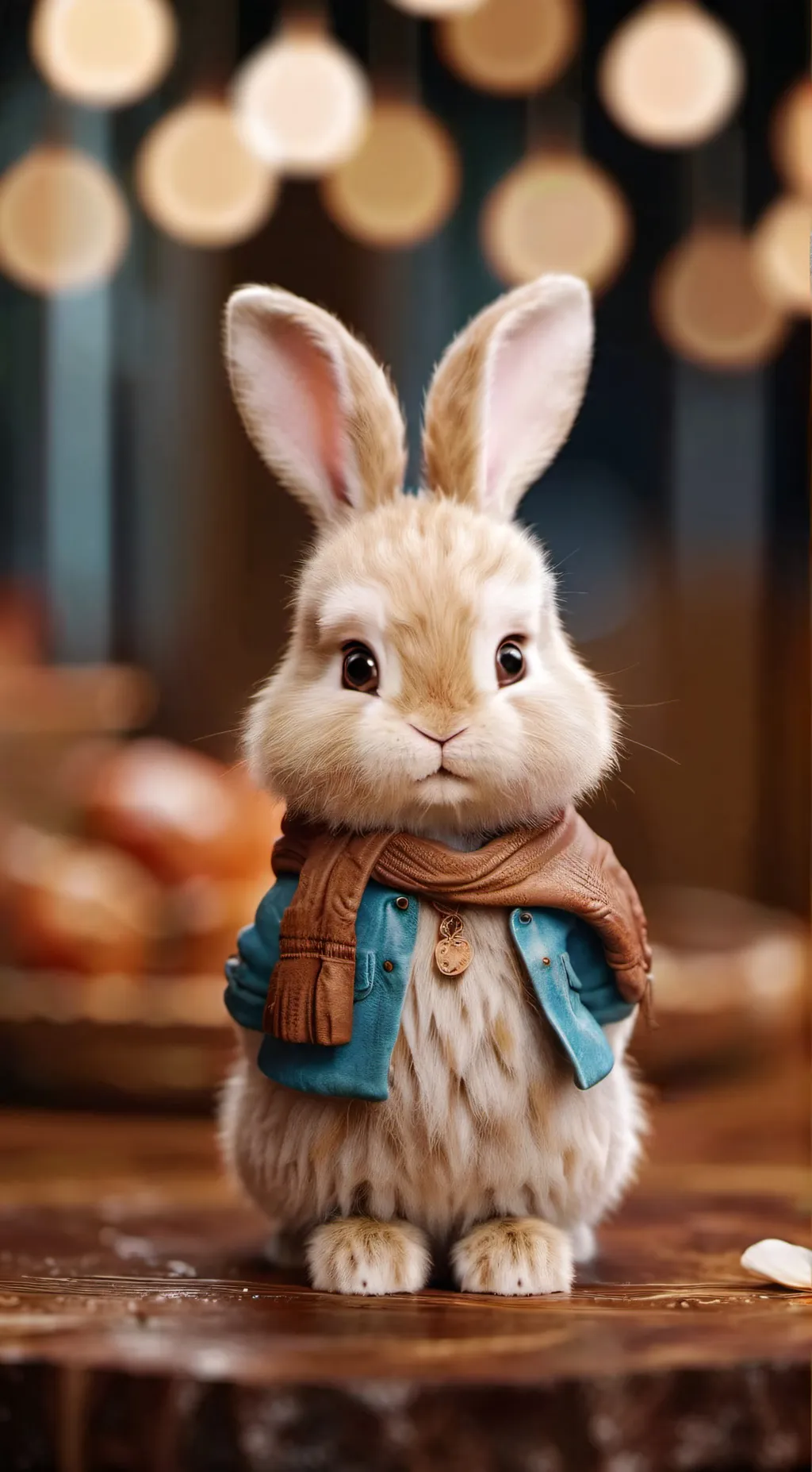 ai character: Mr. fluffy pants background