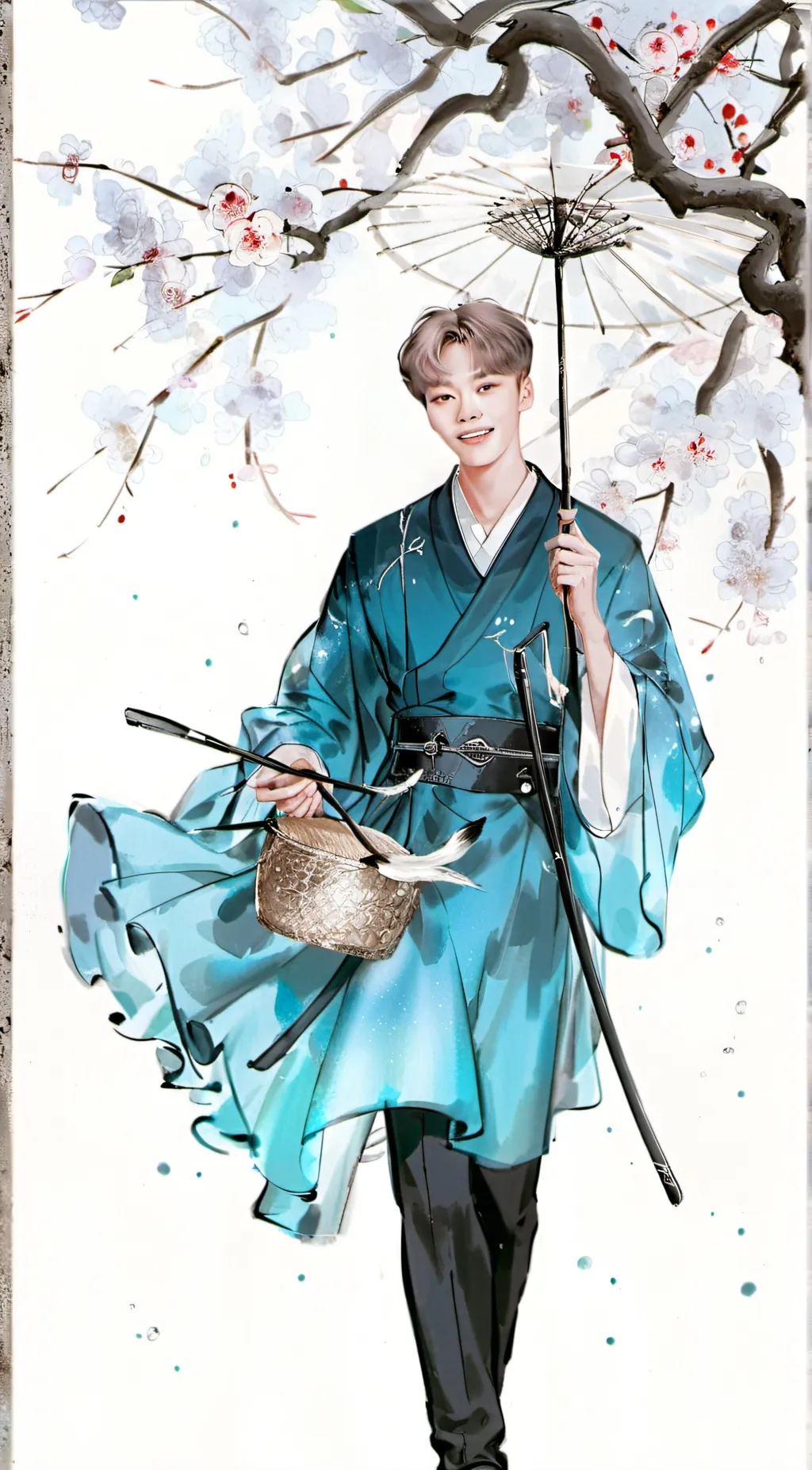 ai character: bts background